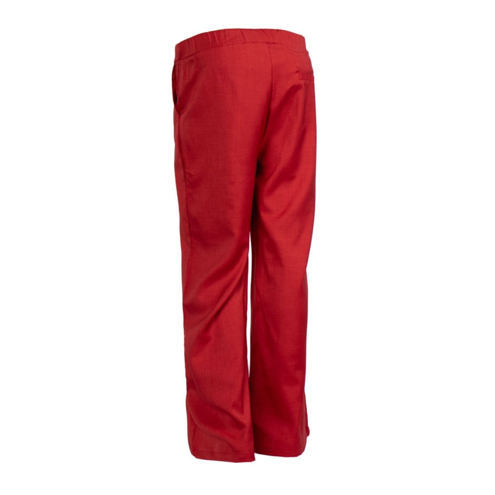 Vista 2 Calça Feminina Facinelli Alfaiataria Reta Facinelli vermelho