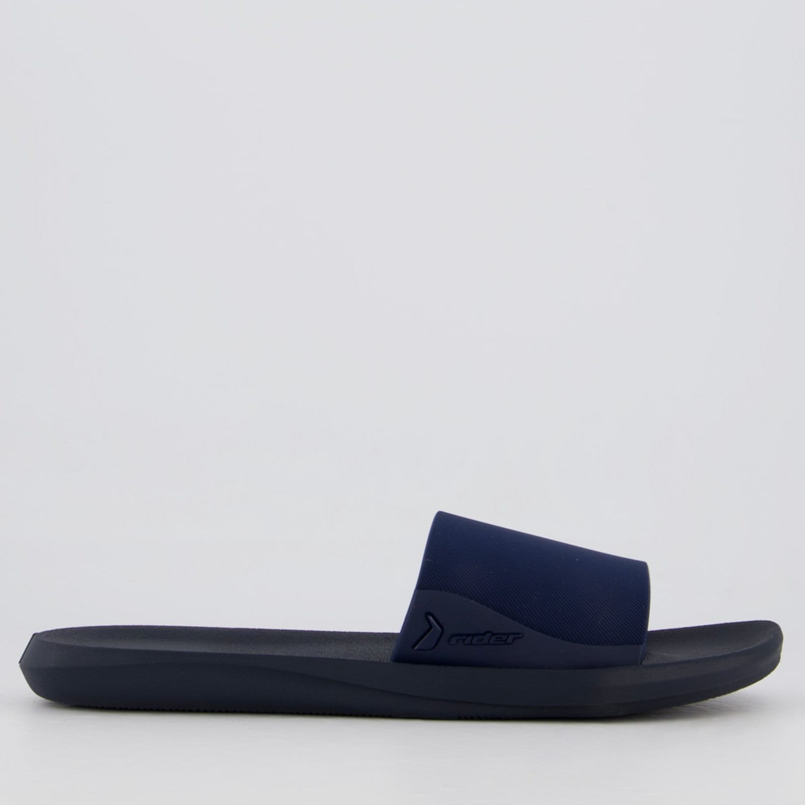 Vista 2 Chinelo Slide Rider Feel Marinho Rider azul