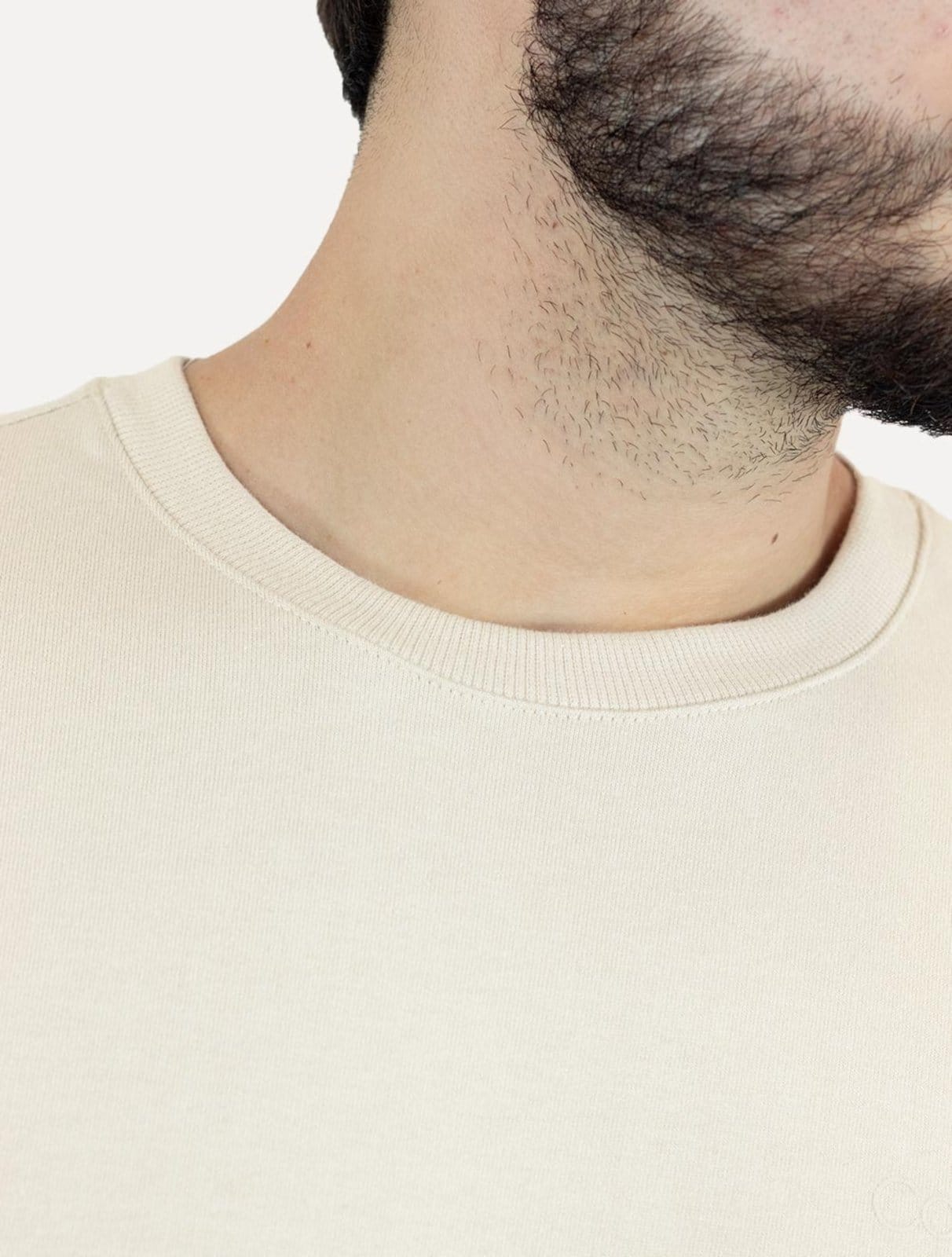 Vista 2 Moletom Calvin Klein Masculino Logo New York Off-White Calvin Klein off-white white