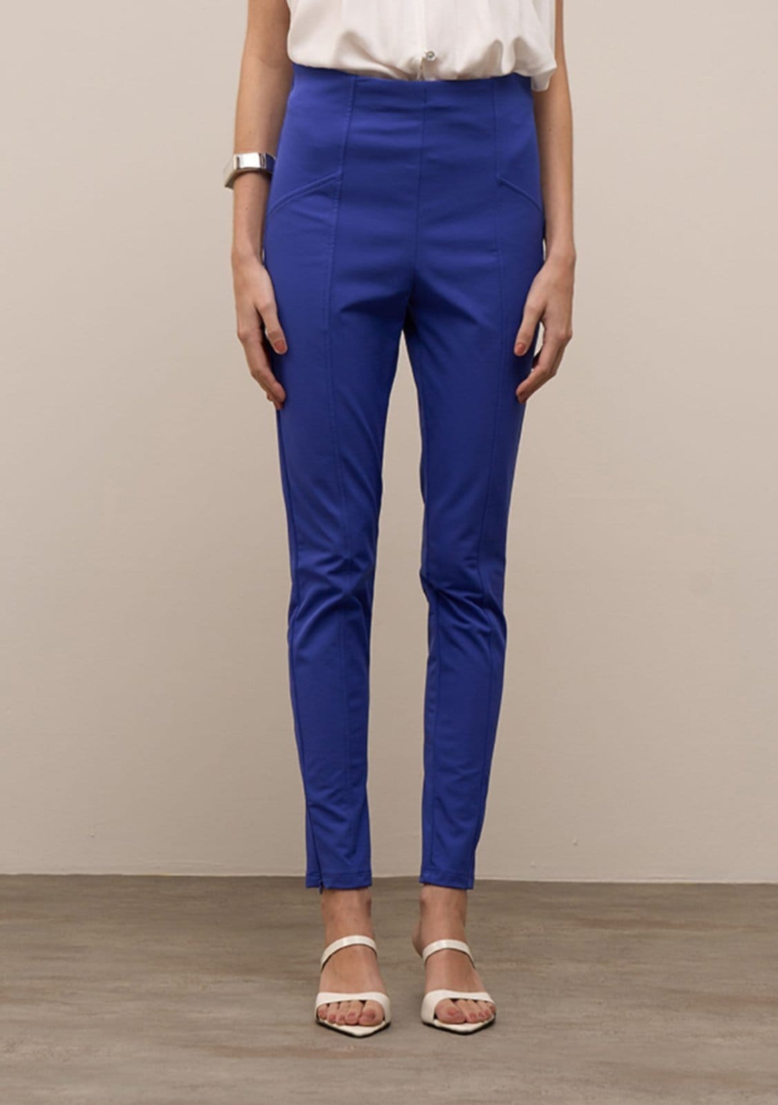 Vista 2 Calça Iódice Legging Alta IÓDICE azul