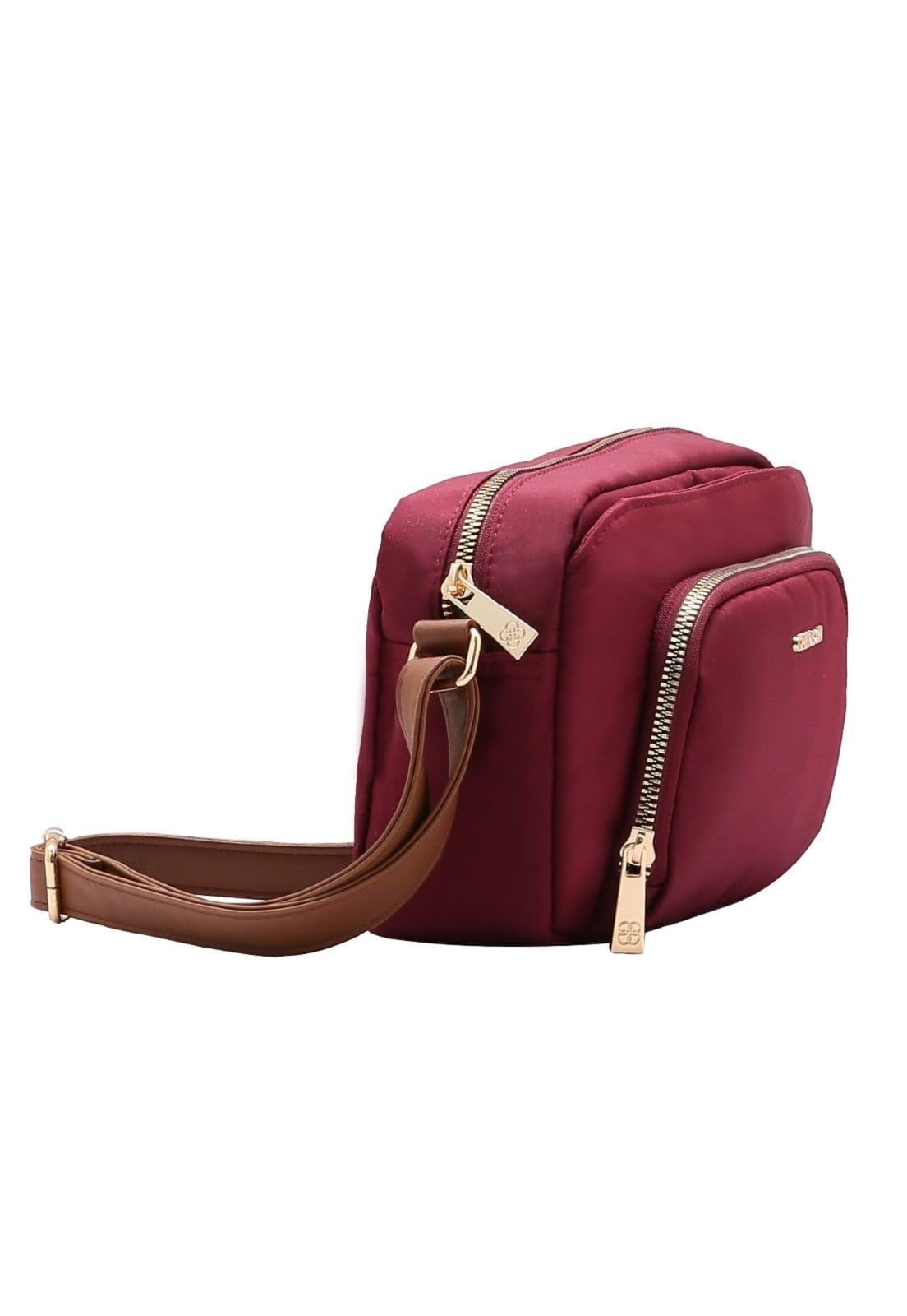 Vista 2 Bolsa Feminina Chenson Microfiber 3184587 Chenson vinho