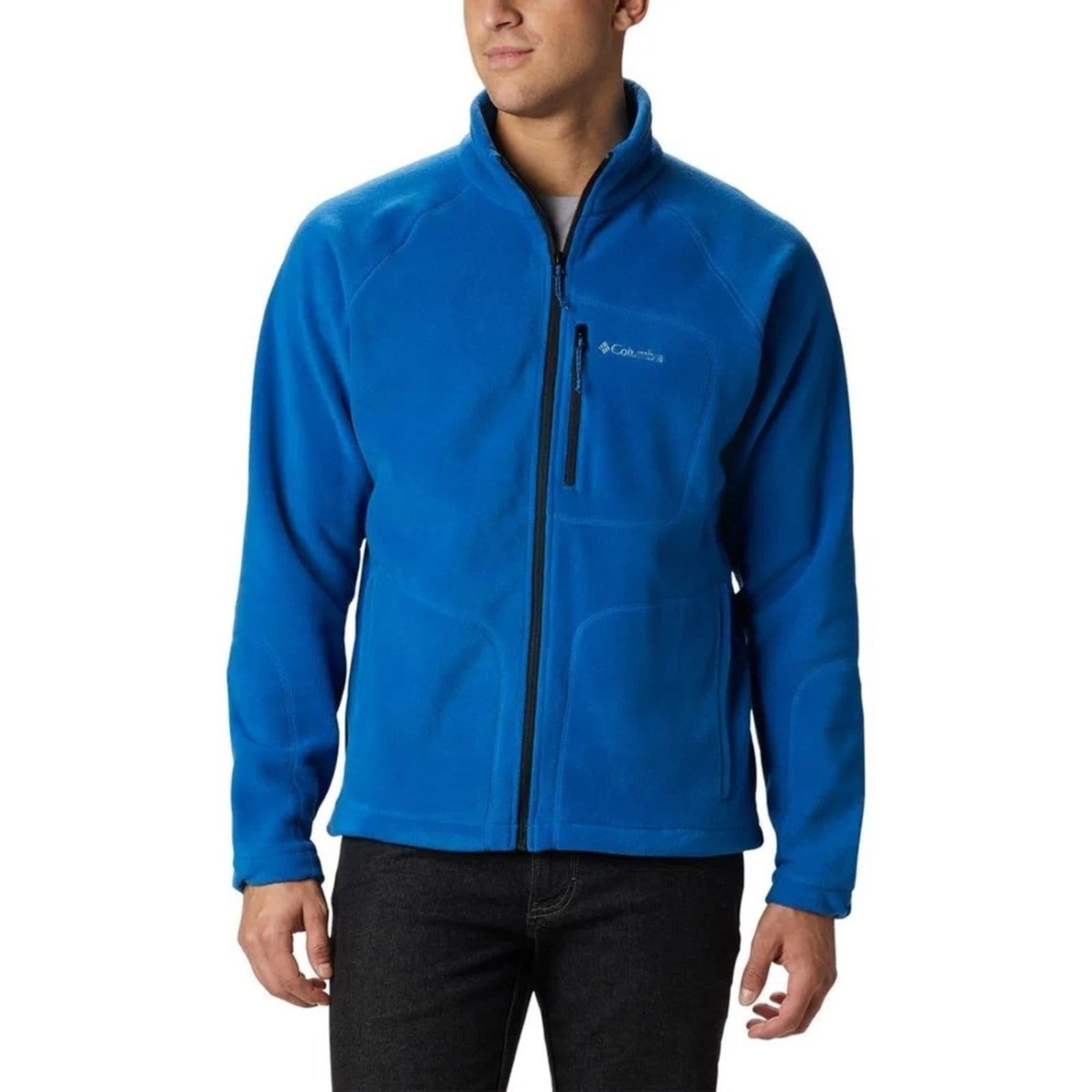 Vista principal Jaqueta Columbia Masculina Fast Trek II Full Zip Fleece Columbia azul