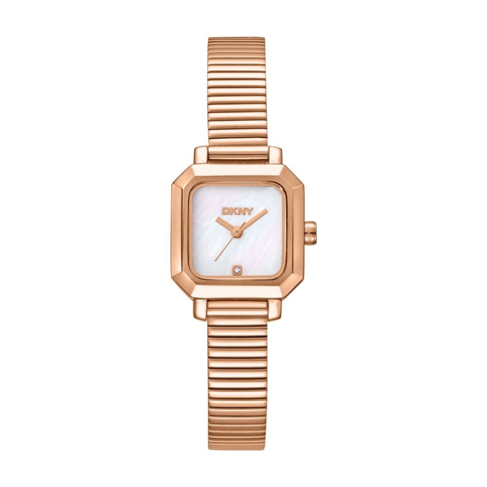 Relógio Feminino DKNY Ellington Rose Gold Madrepérola Donna Karan