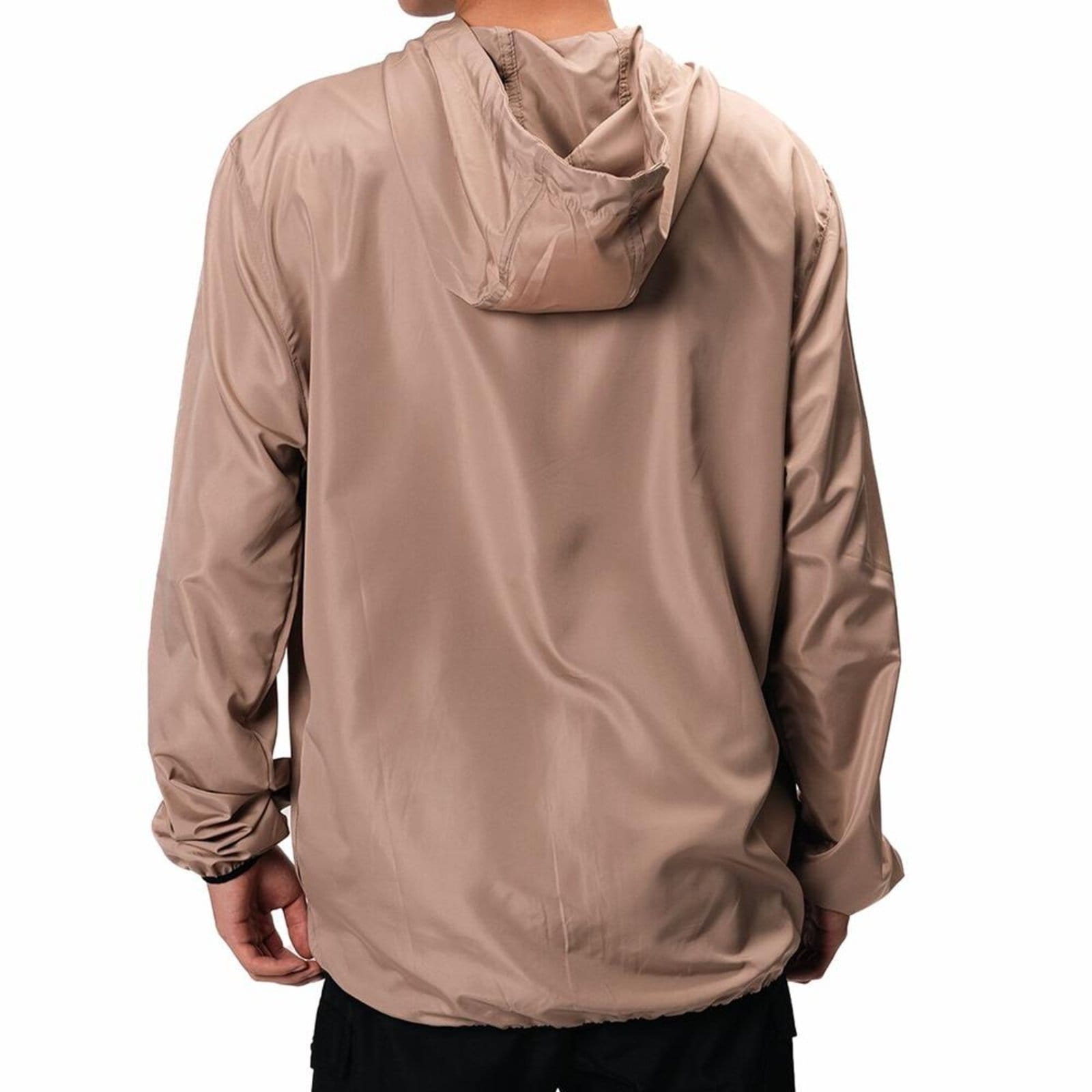 Vista 2 Jaqueta Oakley Essential Windbreaker WT25 Masculina Humus Oakley bege