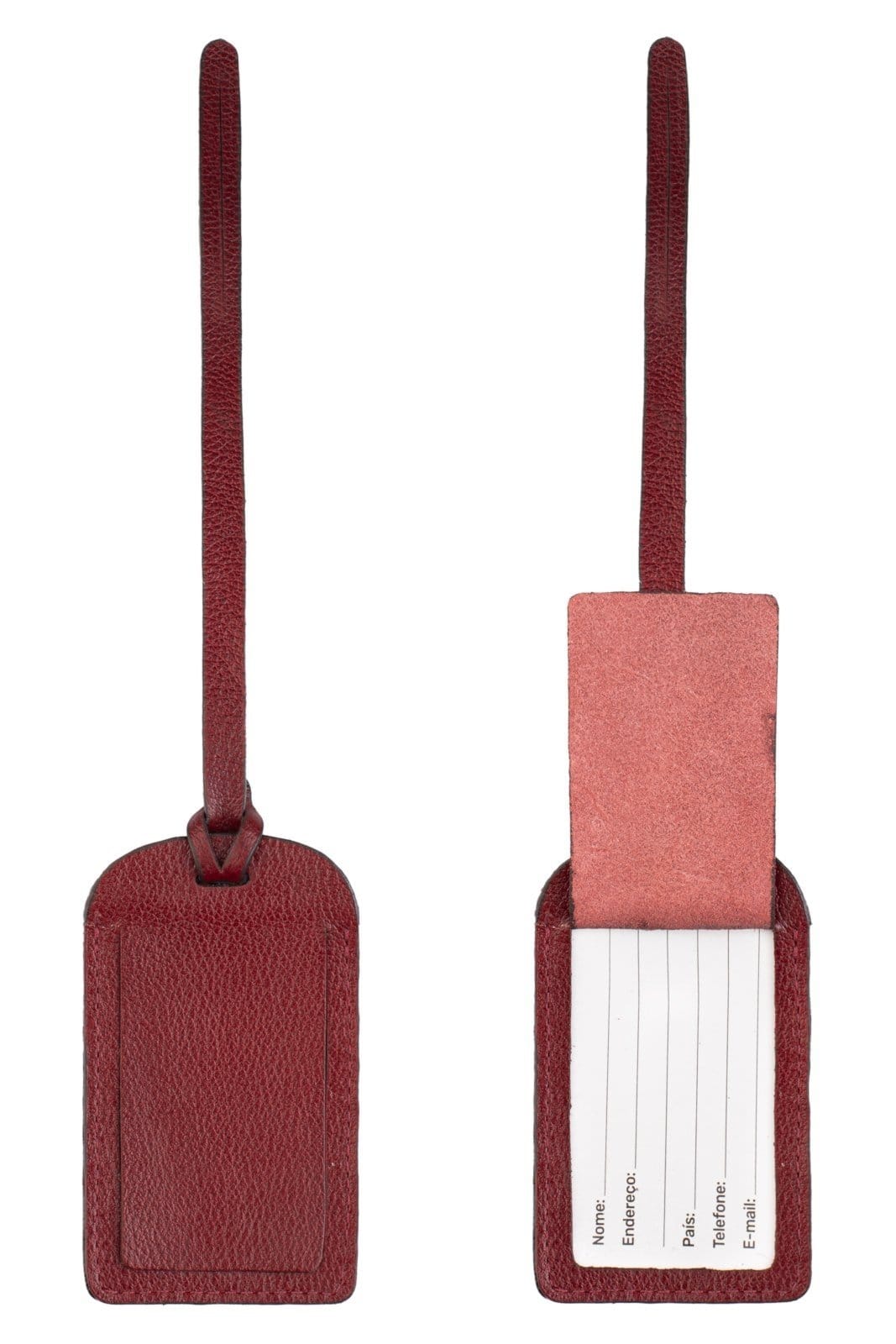 Vista principal Tag Andrea Vinci De Viagem Em Couro Liso - Vermelha Andrea Vinci azul