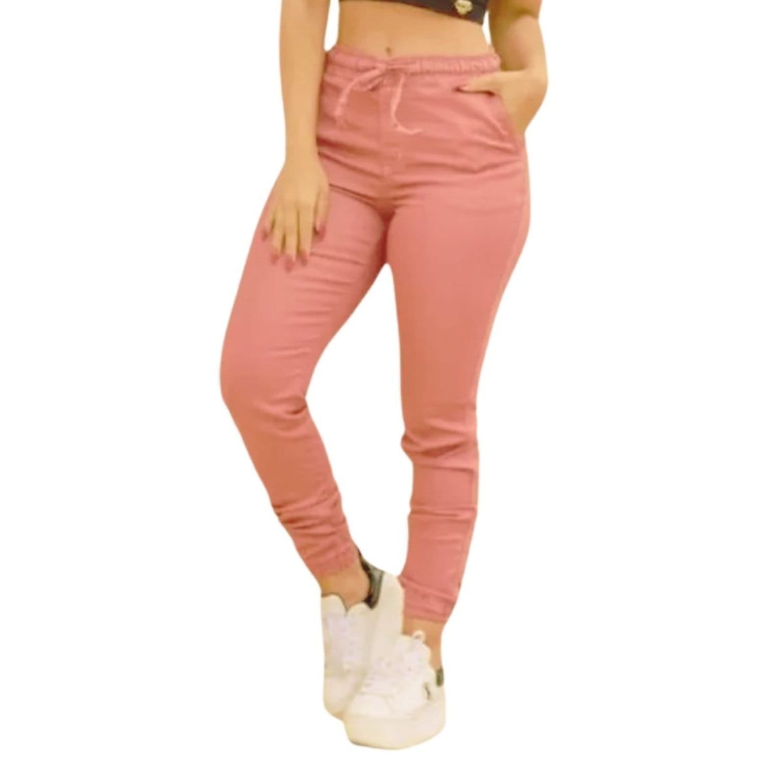 Calça Jogger Sarja Feminina
