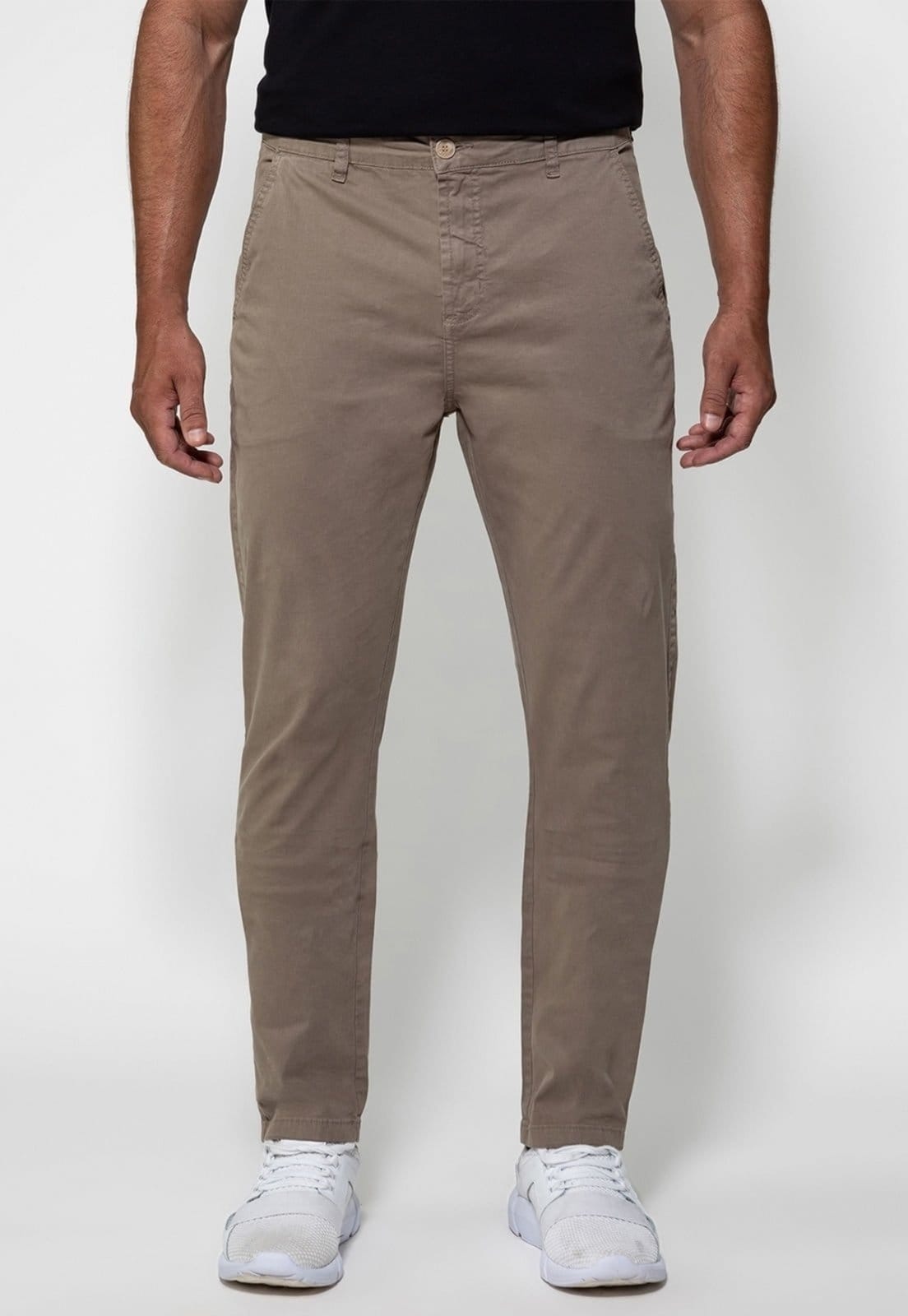 Calça Guess Chino Slim Bege