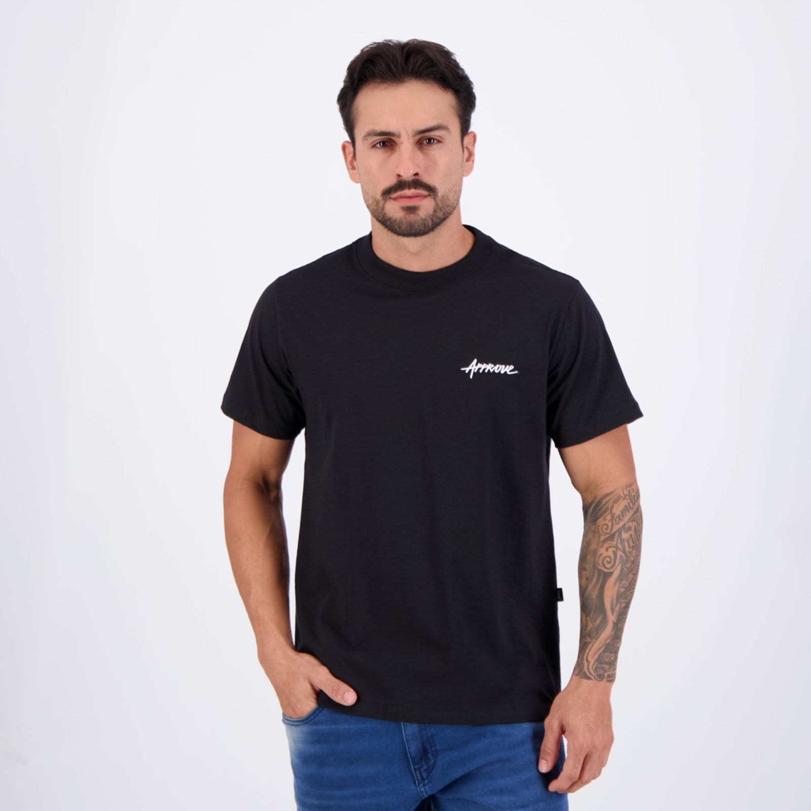 Camiseta Approve Core Basic Preta