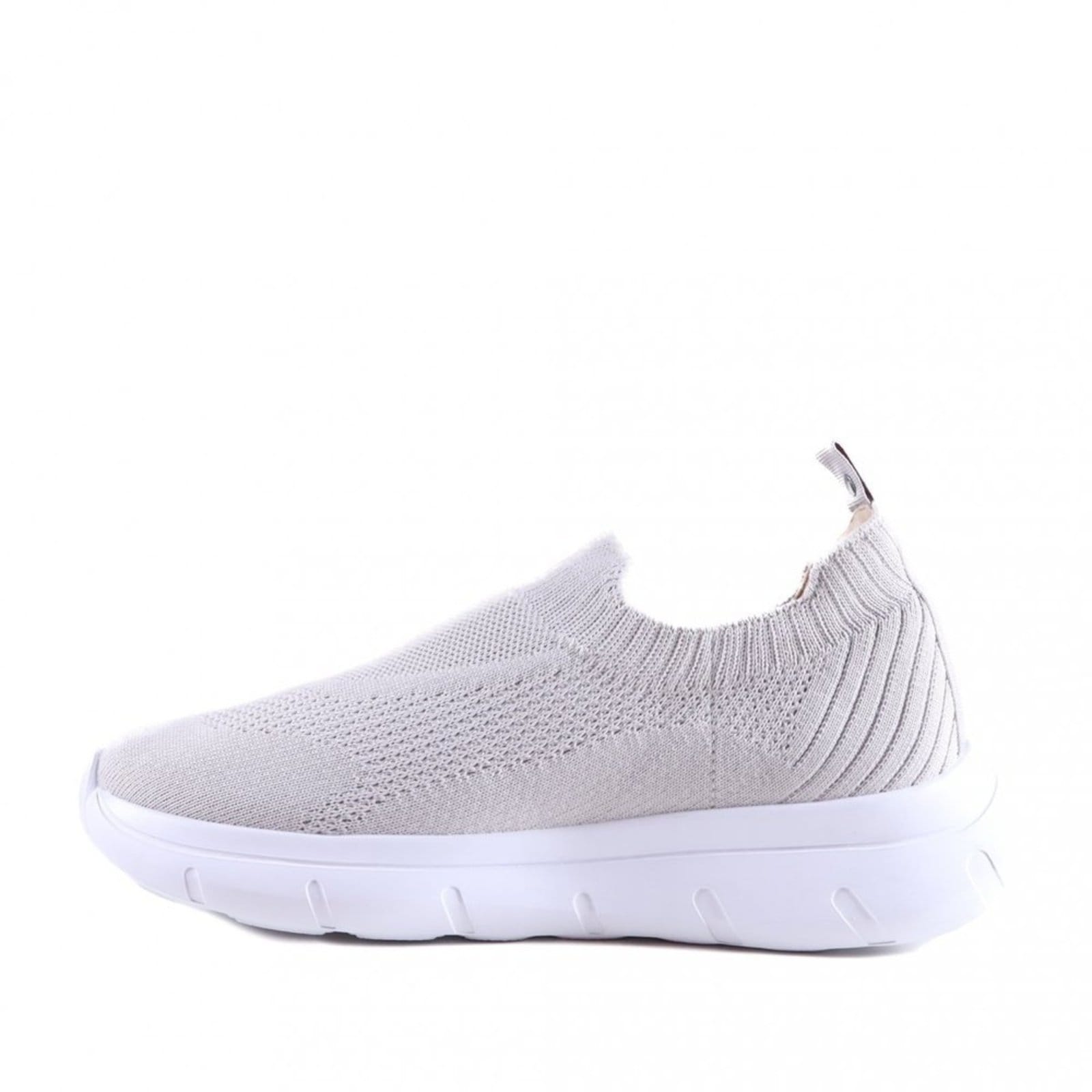 Vista 2 Tênis cê Feminino Slip On T1329-141 cê BEBECÊ cinza