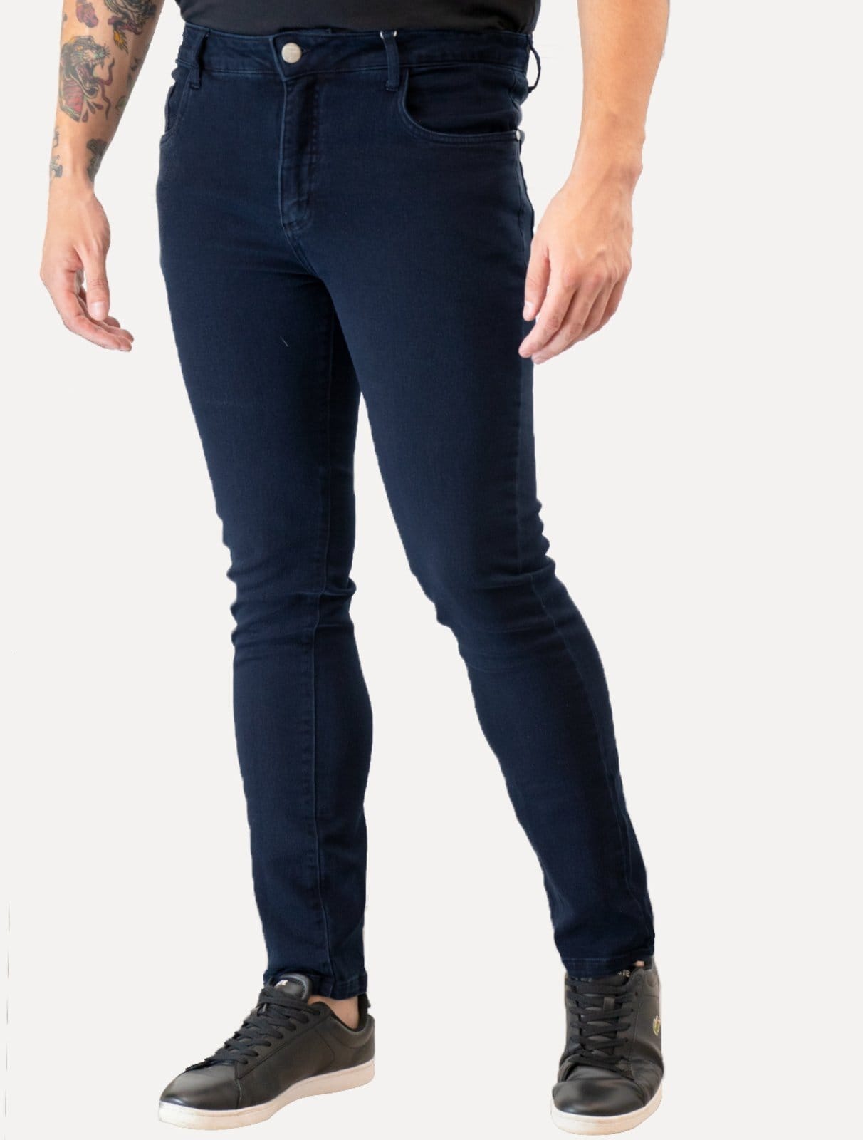 Calça Original Penguin Jeans Masculina Five Pockets Escura