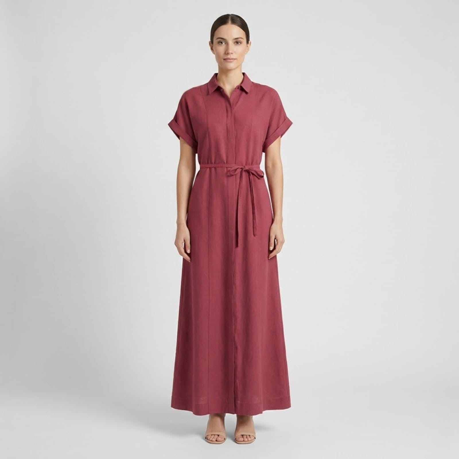 Vestido Midi Dudalina Chemise Ou26 Feminino