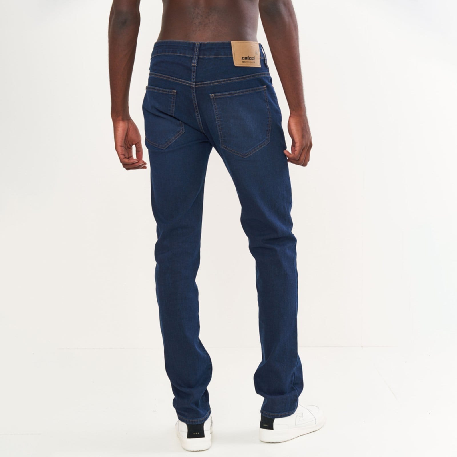 Vista 2 Calça Jeans Colcci Alex Detail Pr26 Masculino Colcci azul