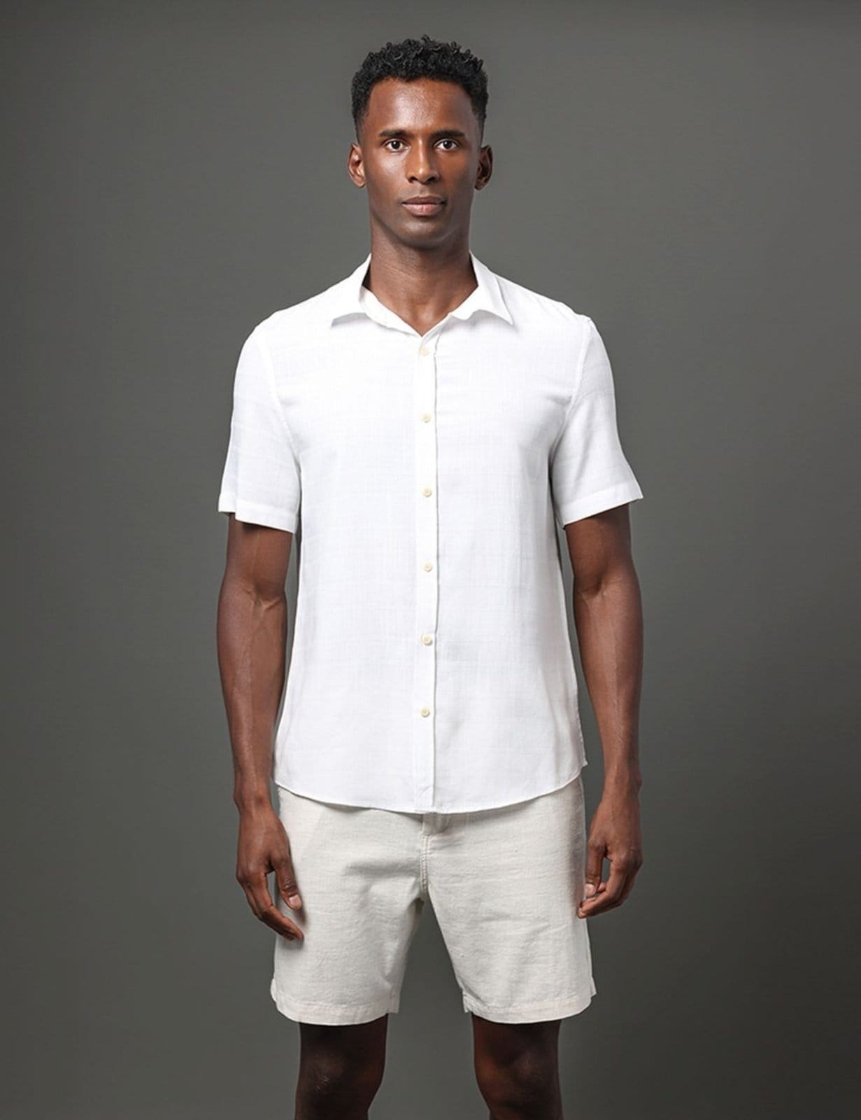 Camisa Masculina Listras Detalhes Calvin Klein Jeans