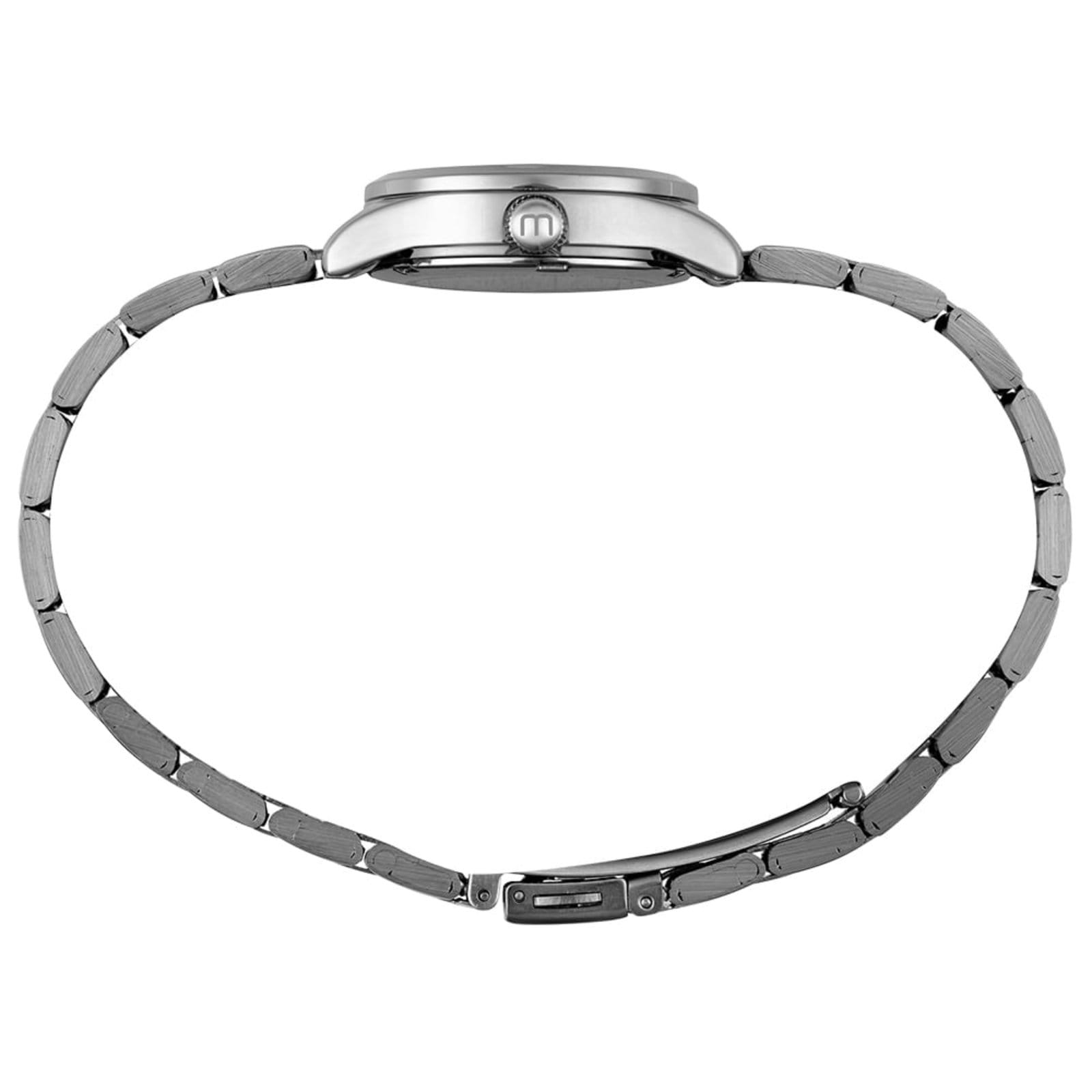 Vista 2 Relógio Feminino Casual Estojo Mini Bolsa Mondaine prata