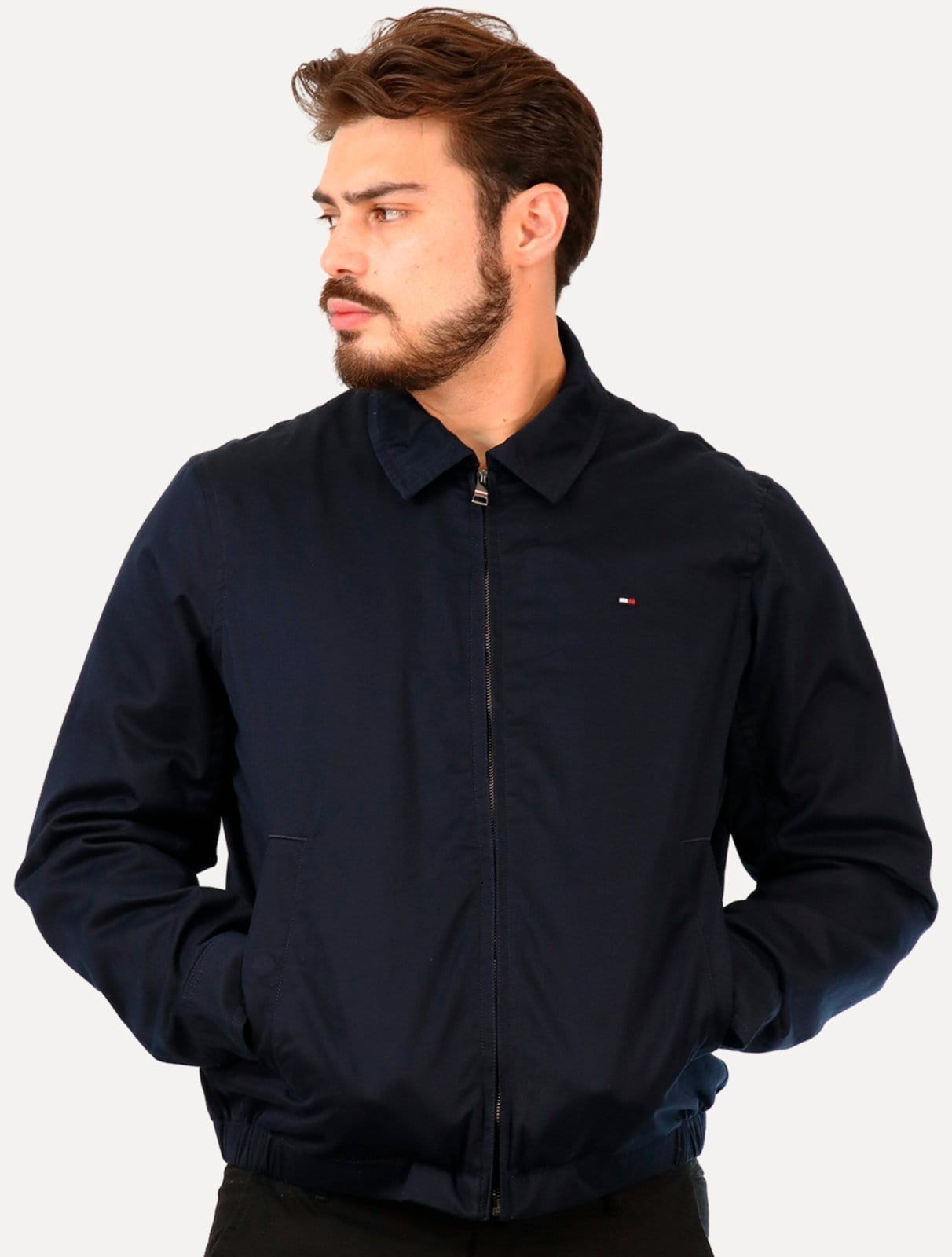 Jaqueta Tommy Hilfiger Masculina Regular Cotton Ivy