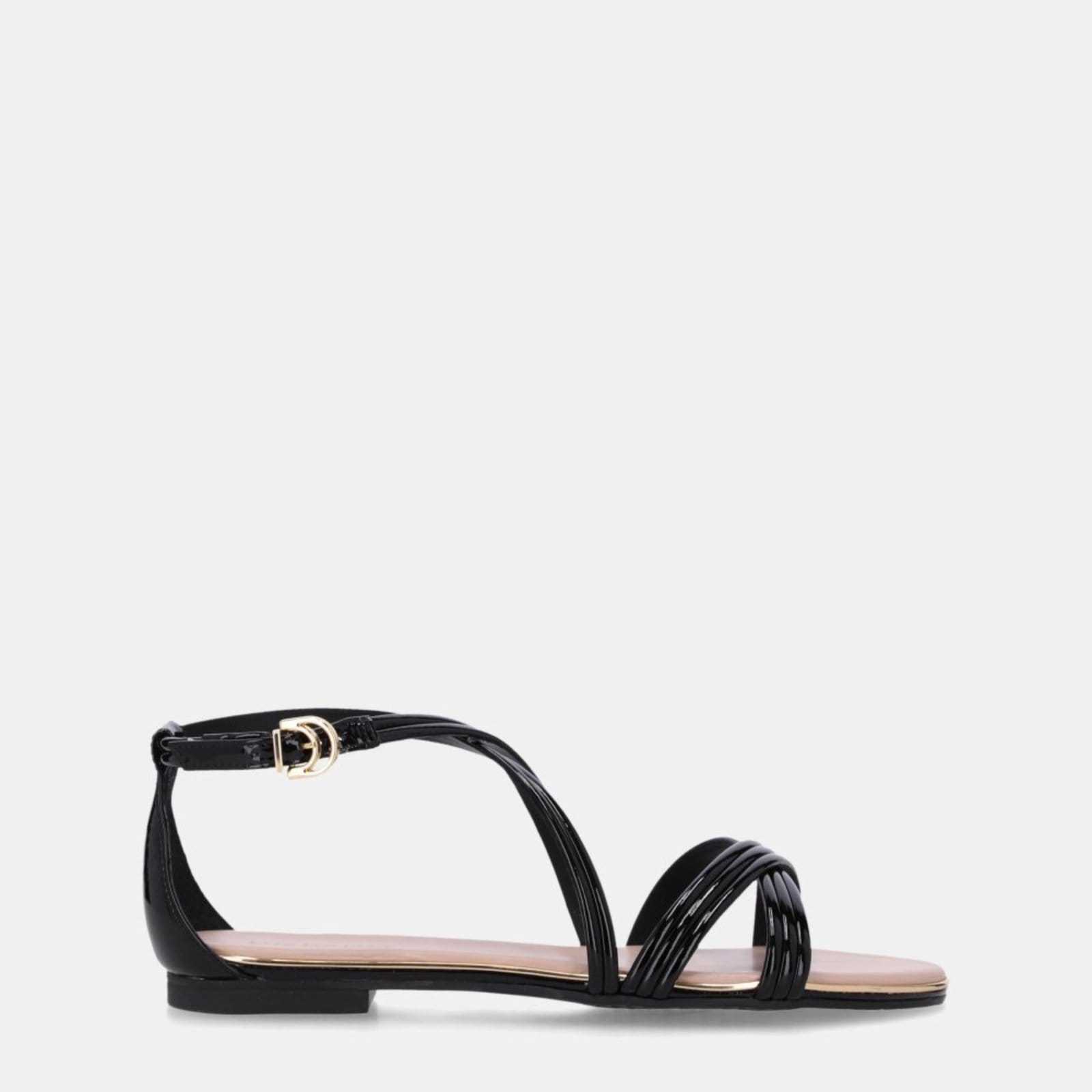 Sandália Rasteira Luz da Lua - 54870072 Luz Da Lua