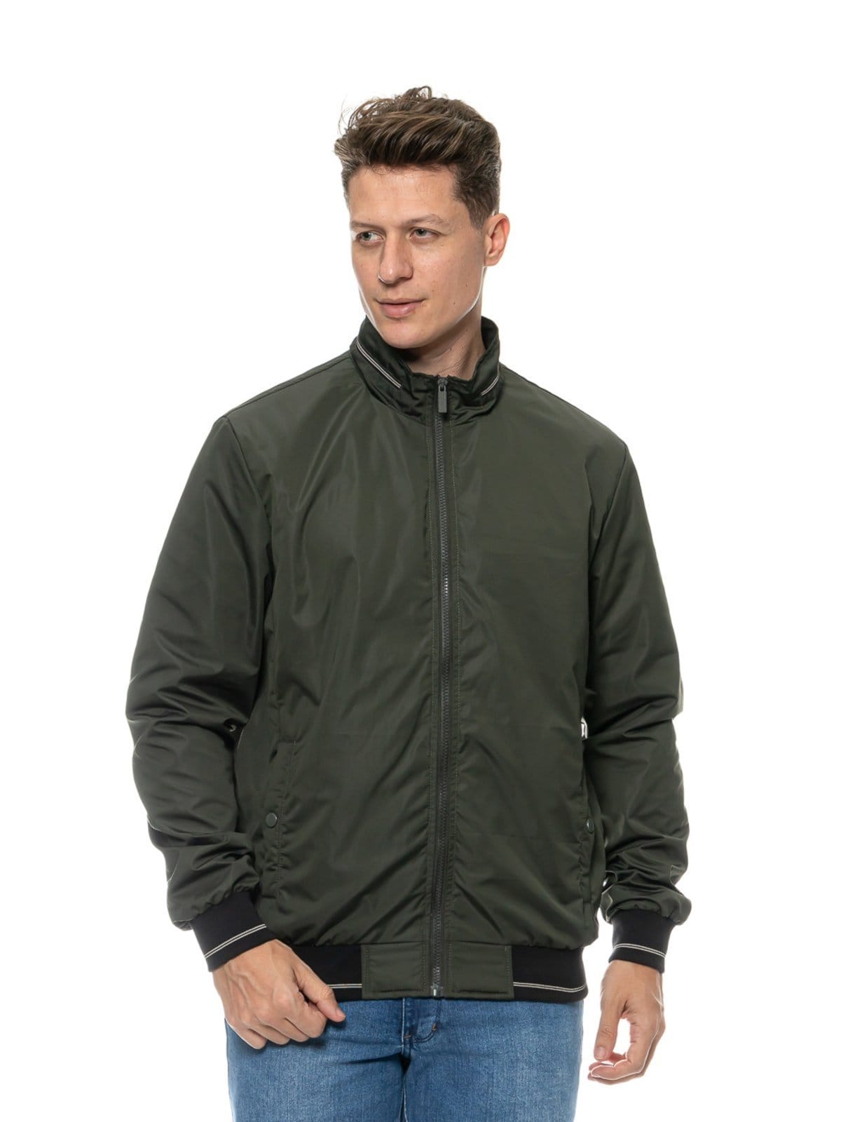 Jaqueta Masculina Bomber Gola Alta Crocker - 50383