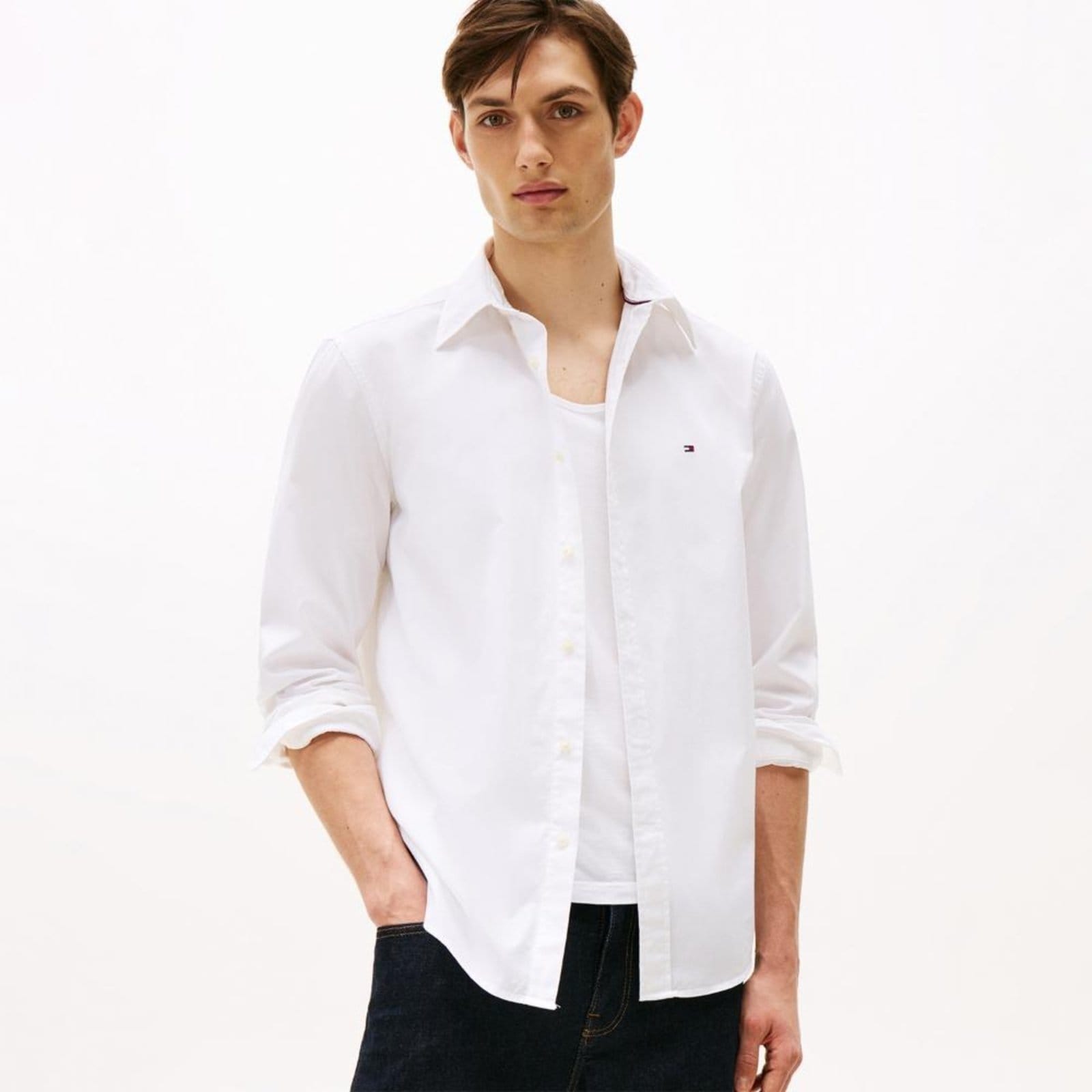 Camisa Th Flex Popeline Regular Fit - EEG