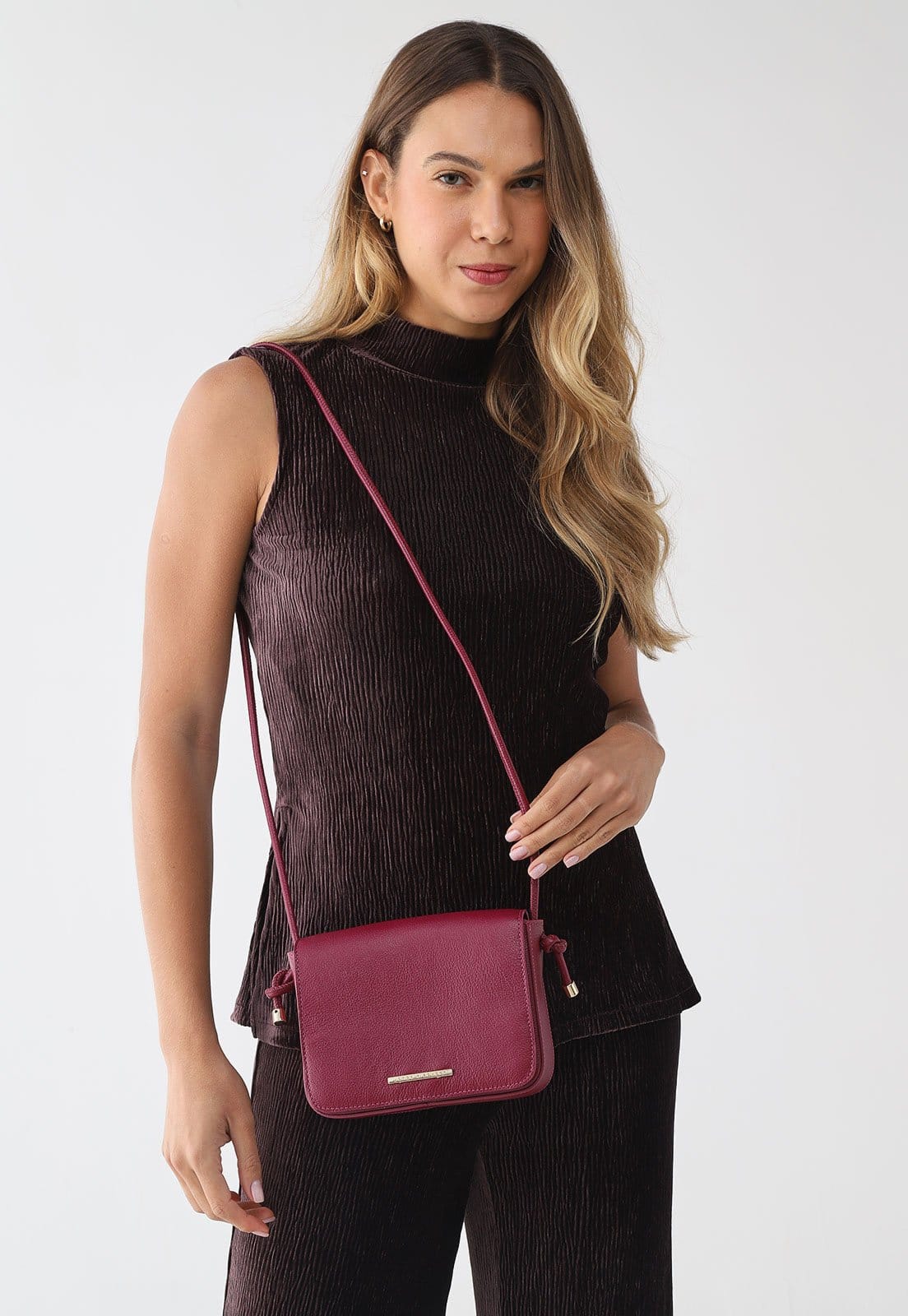 Bolsa Grande Jorge Bischoff Detalhe Metálico