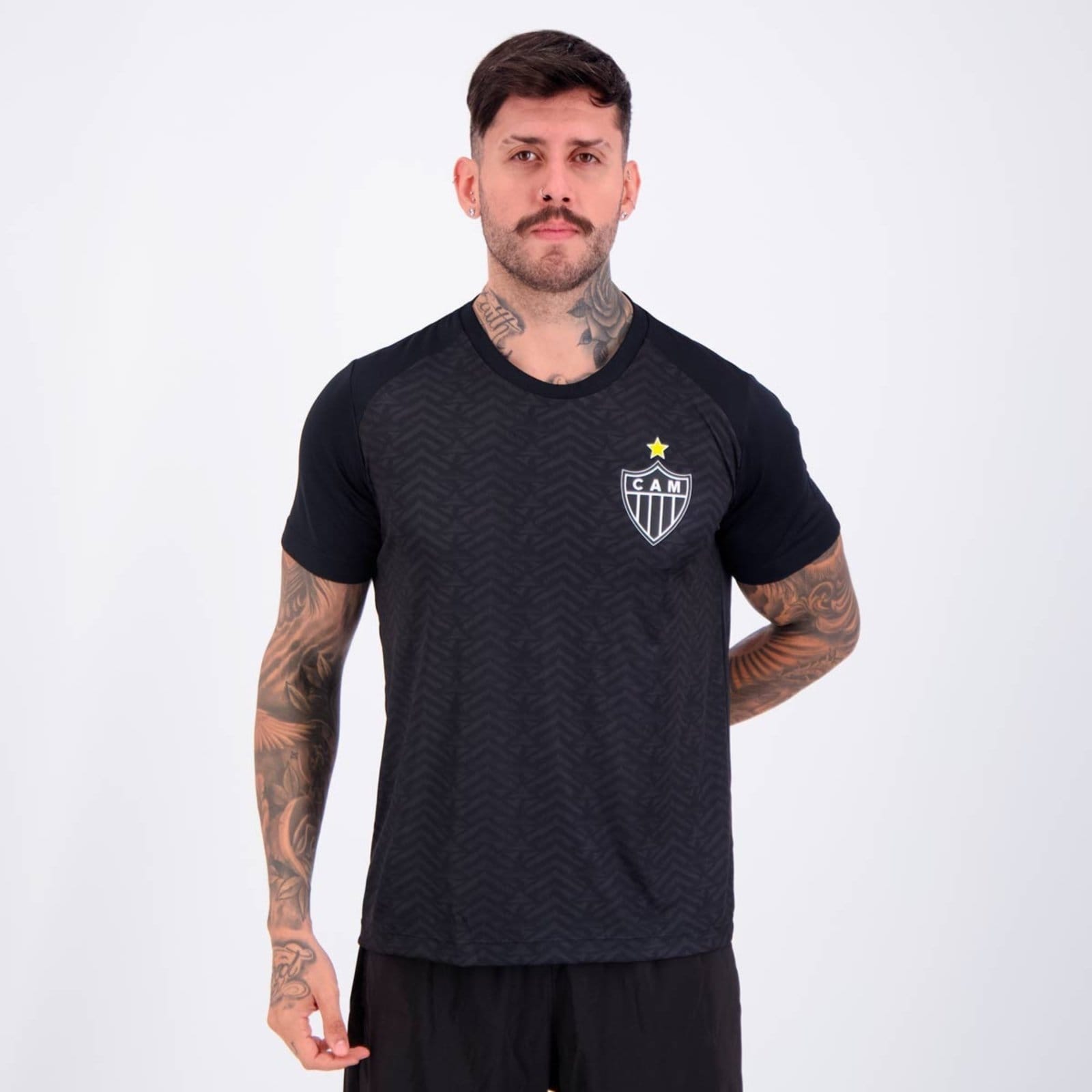 Camisa Atlético Mineiro Principia Preta