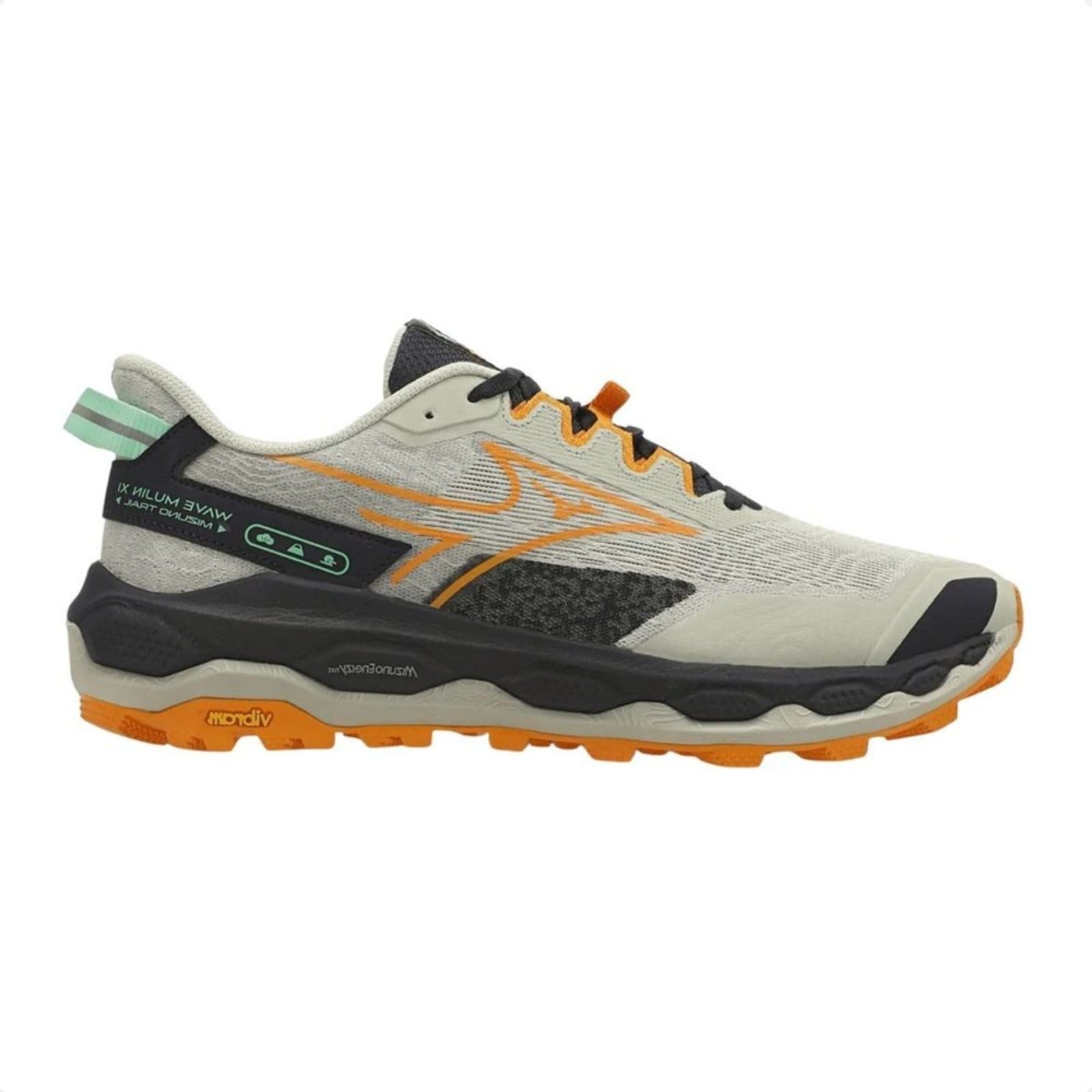 Tênis Trail Mascuilino Mizuno Wave Mujin Cinza