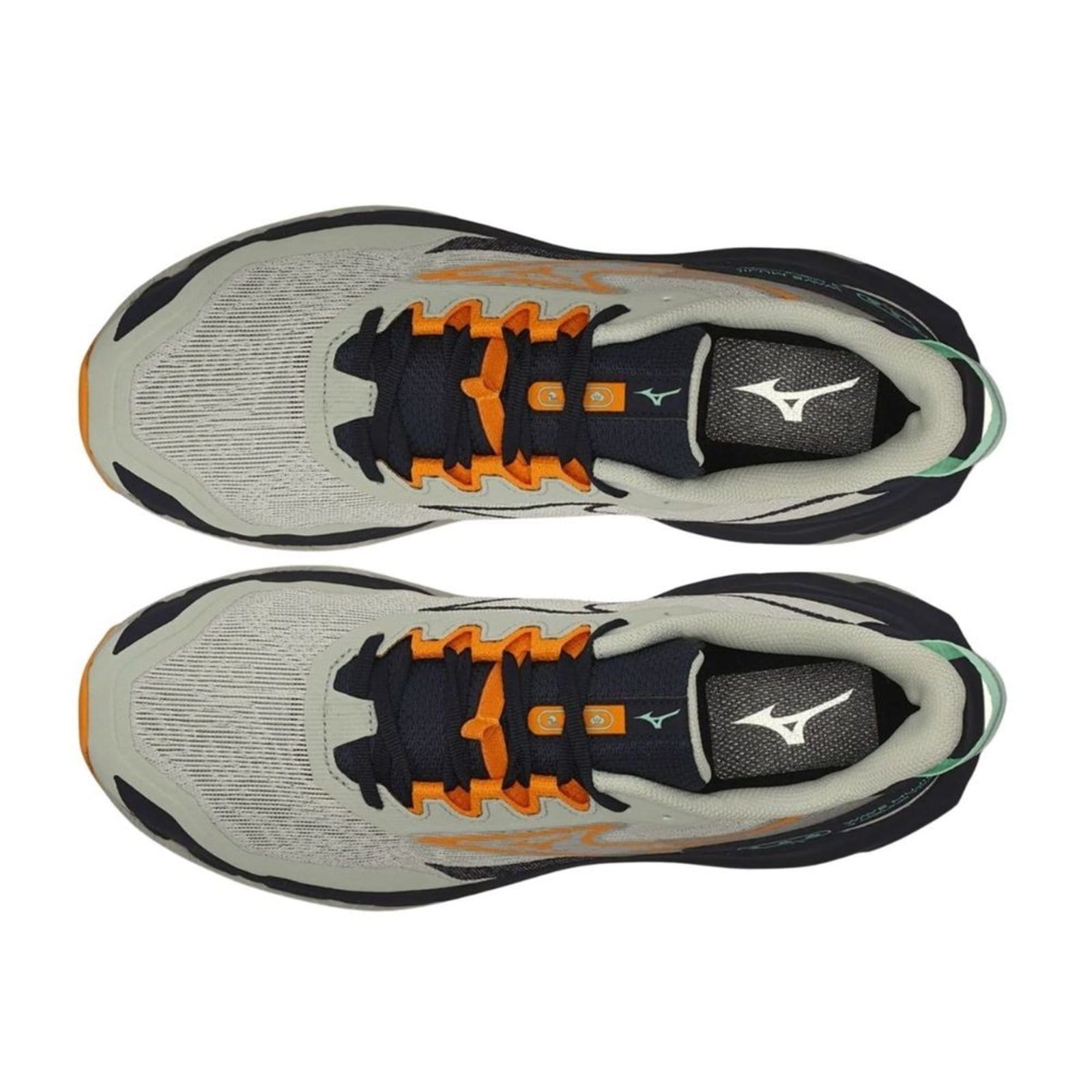 Vista 2 Tênis Trail Mascuilino Mizuno Wave Mujin Cinza Mizuno preto