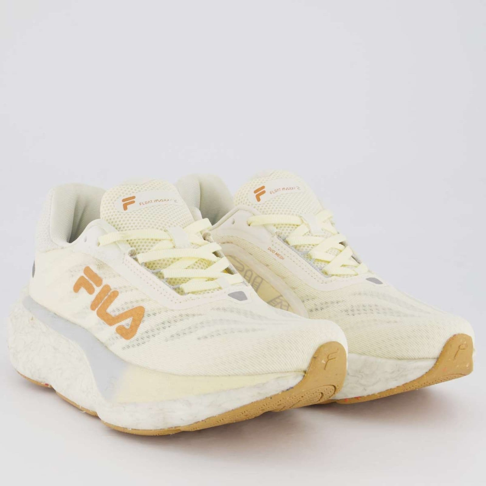 Vista 2 Tênis Fila Float Maxxi 2 Feminino Creme Fila off-white