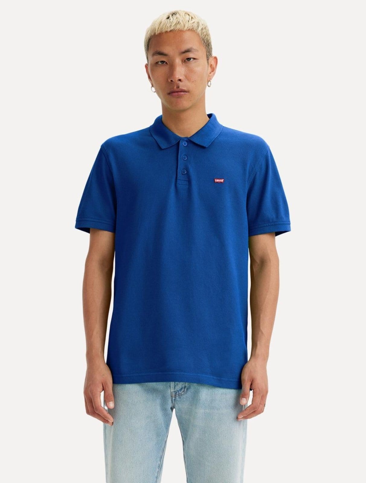 Polo Levis Masculina Housemark Cobalto