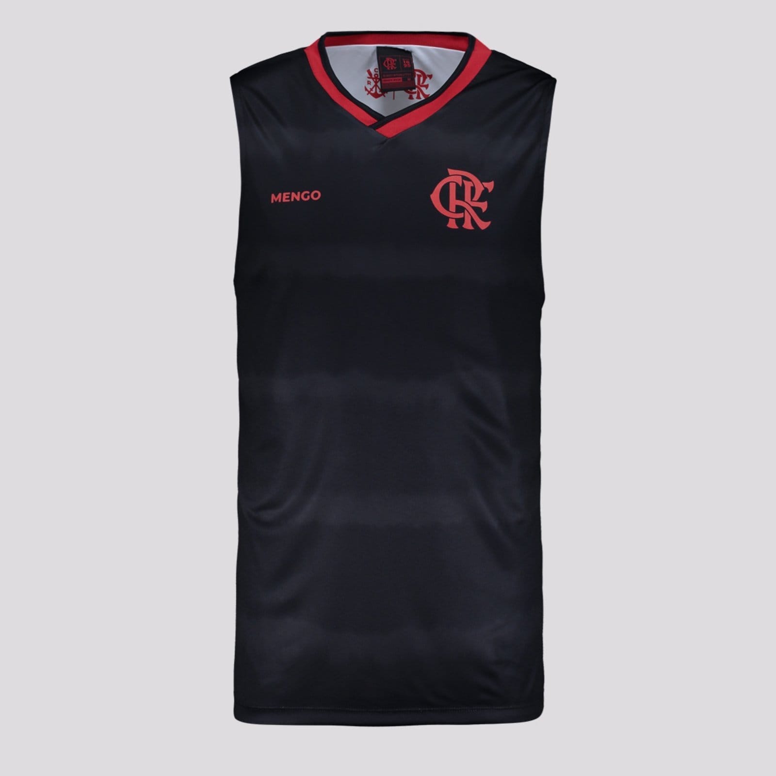 Vista 2 Regata Flamengo Trajeto Dupla Face Branca e Preta braziline preto