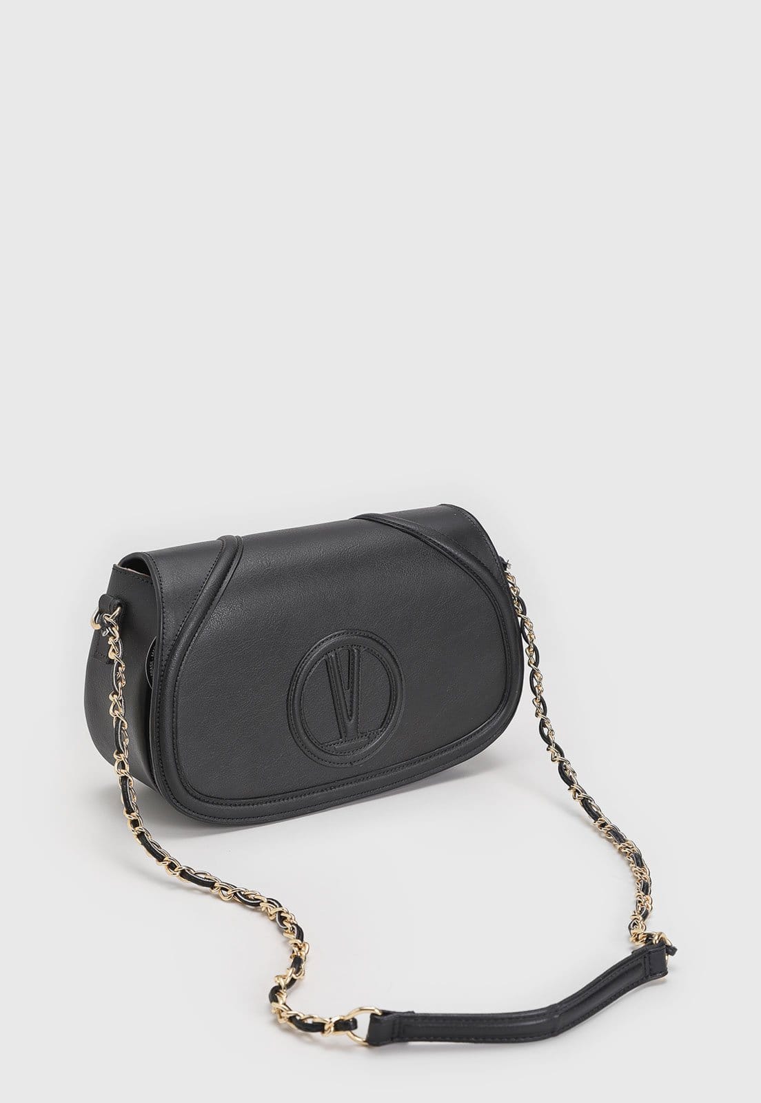 Vista 2 Bolsa Tiracolo Vizzano Alça Corrente Preta VIZZANO preto