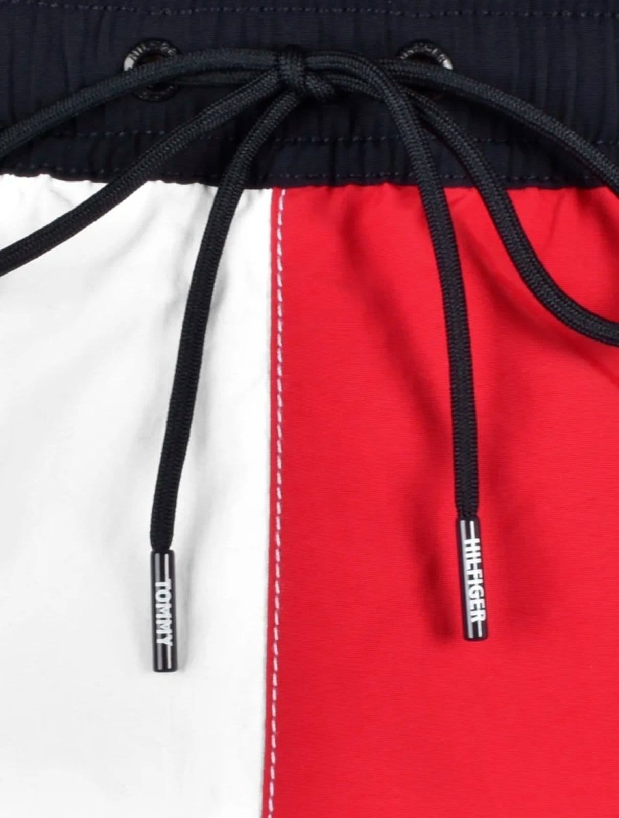 Vista 2 Short Tommy Hilfiger Long Drawstring Colourblock Sash Tommy Hilfiger preto