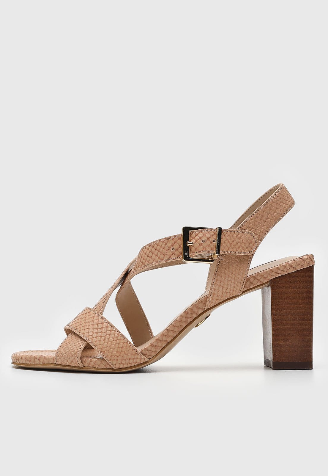 Sandália Jorge Bischoff Texturizada Snake