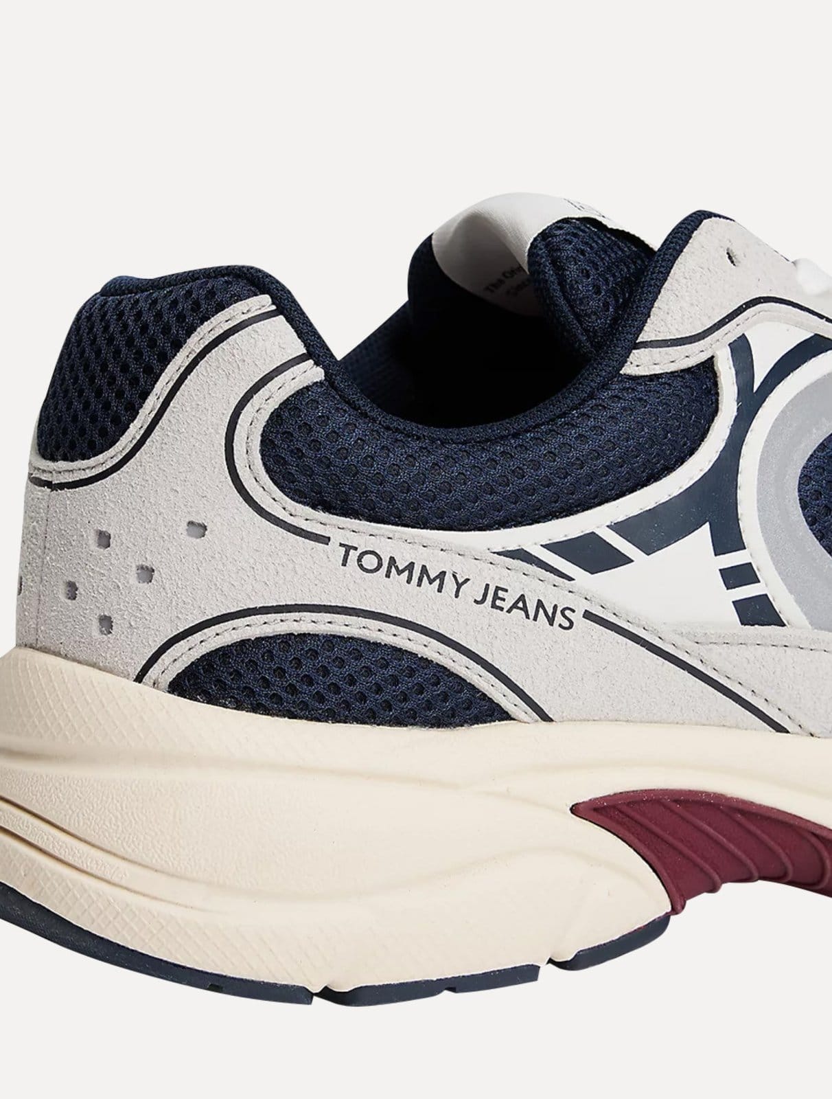 Vista 2 Tênis Tommy Jeans Masculino Archive 25 Blue Cinza Tommy Jeans azul blue