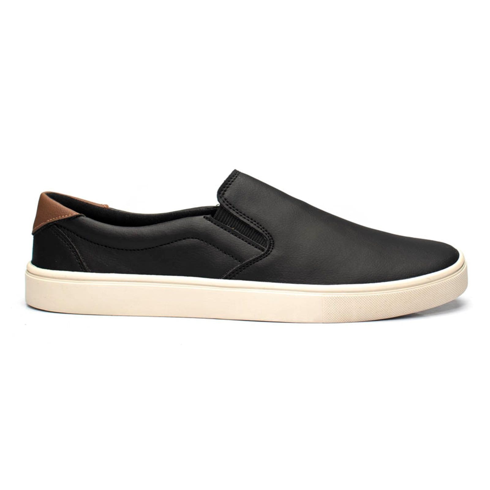 Vista 2 Slip On Masculino Lavini Sapatênis Casual Lavini Shoes preto
