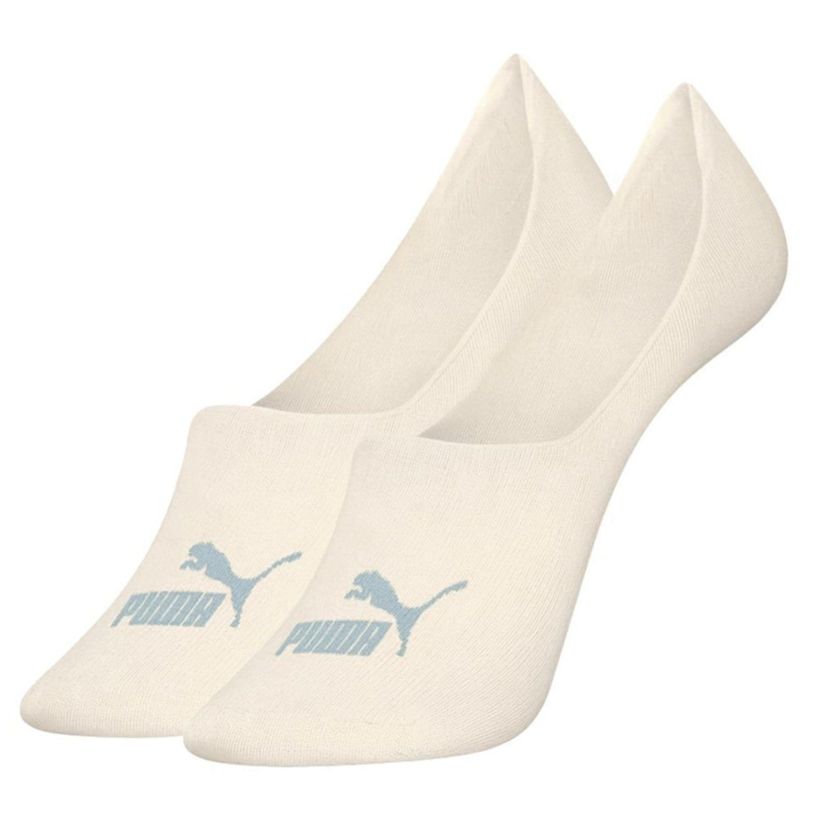 Vista 2 Kit 2 Pares de Meias Puma Sapatilha Invisível Feminina Puma verde