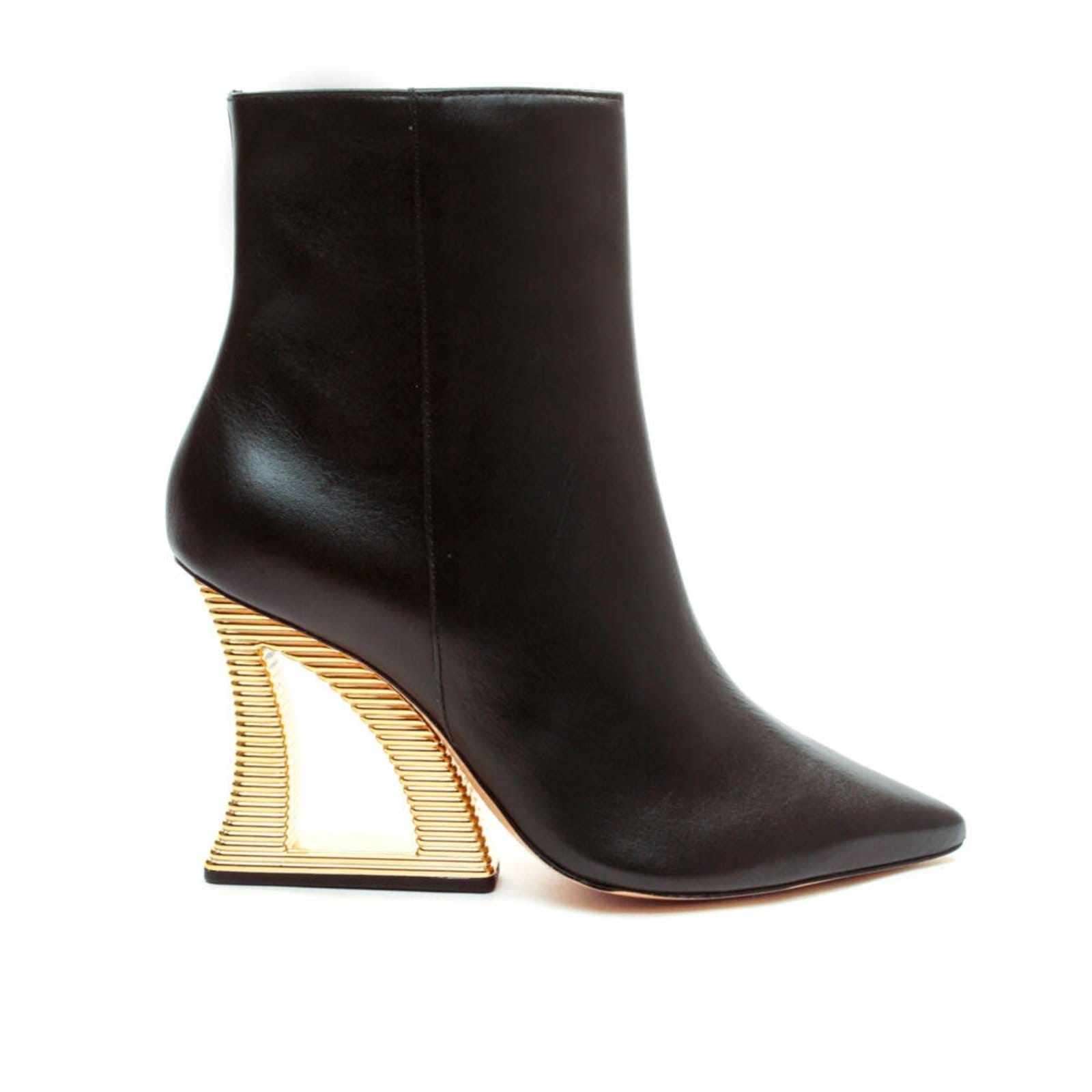 Bota Couro Cano Curto Salto Vazado Cecconello 2443001-3