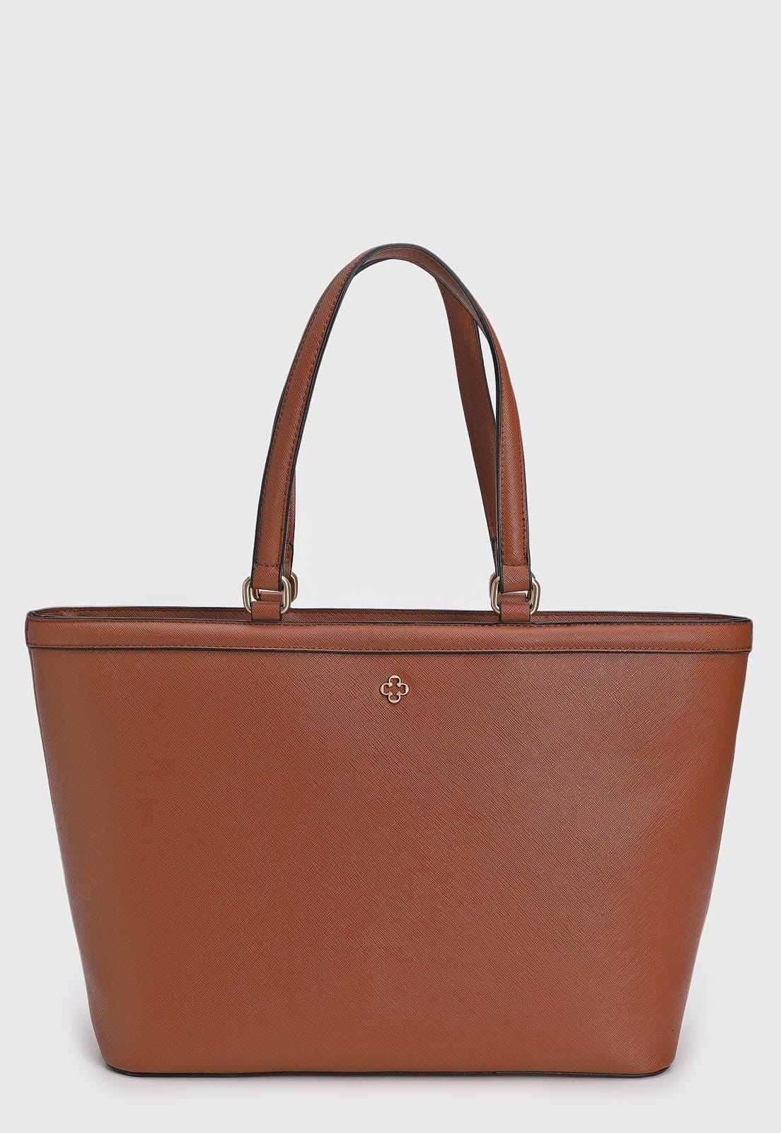 Vista 2 Bolsa Universitária Capodarte Tote Capodarte caramelo