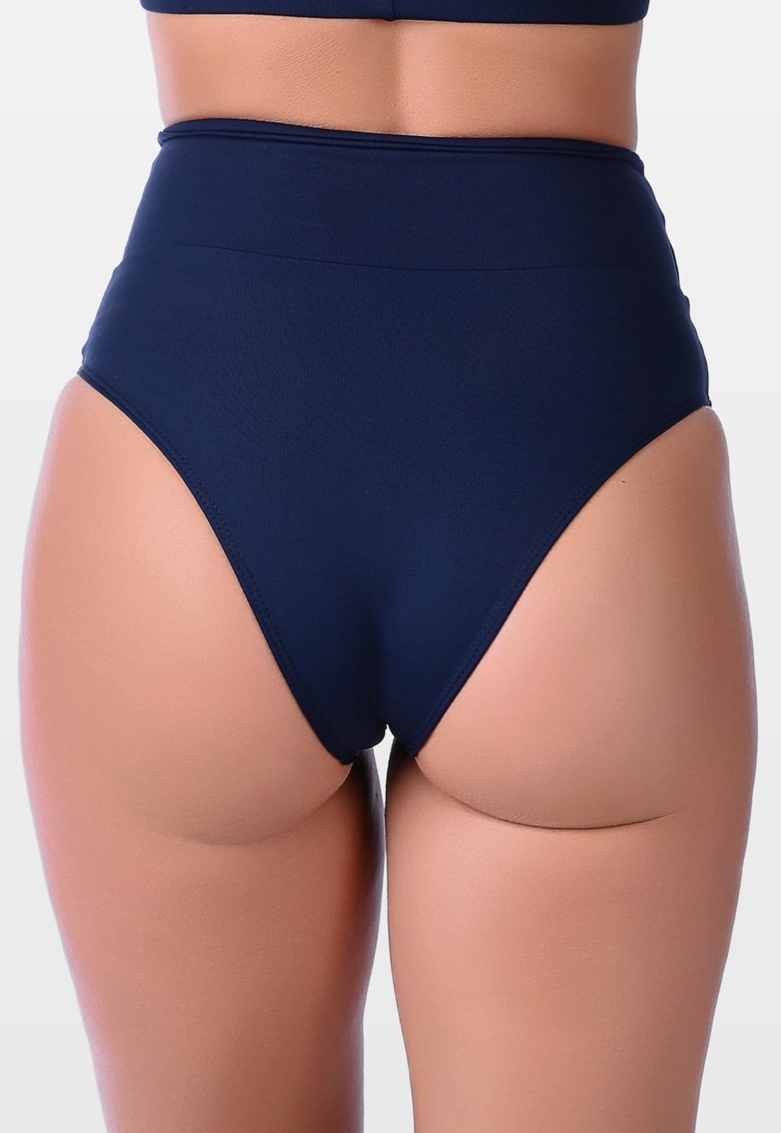Vista 2 Calcinha Hot Pants Summer Soul Cós Duplo Azul Escuro Summer Soul azul marinho