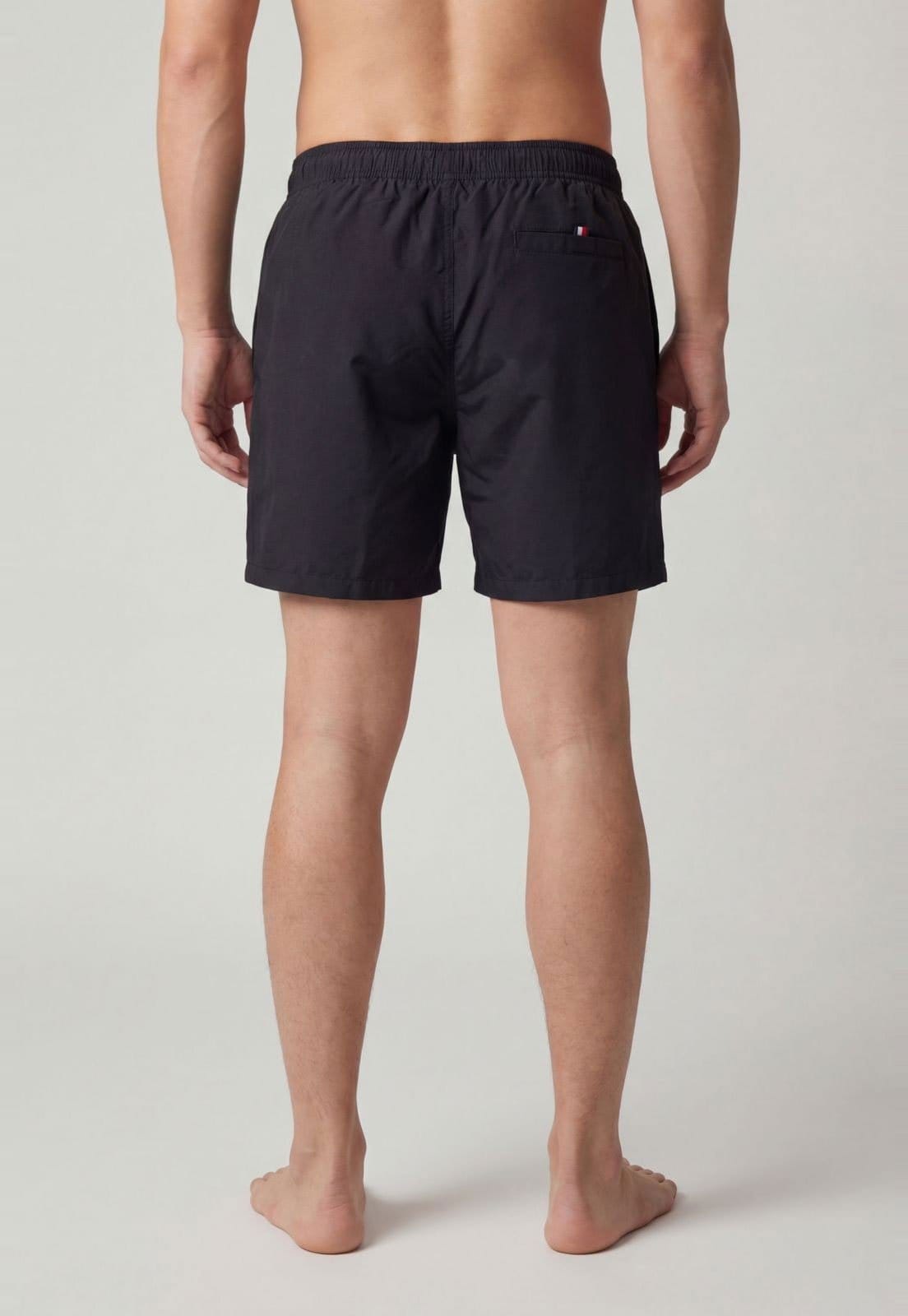 Vista 2 Shorts Masculino Tommy Hilfiger Long Drawstring Tommy Hilfiger preto