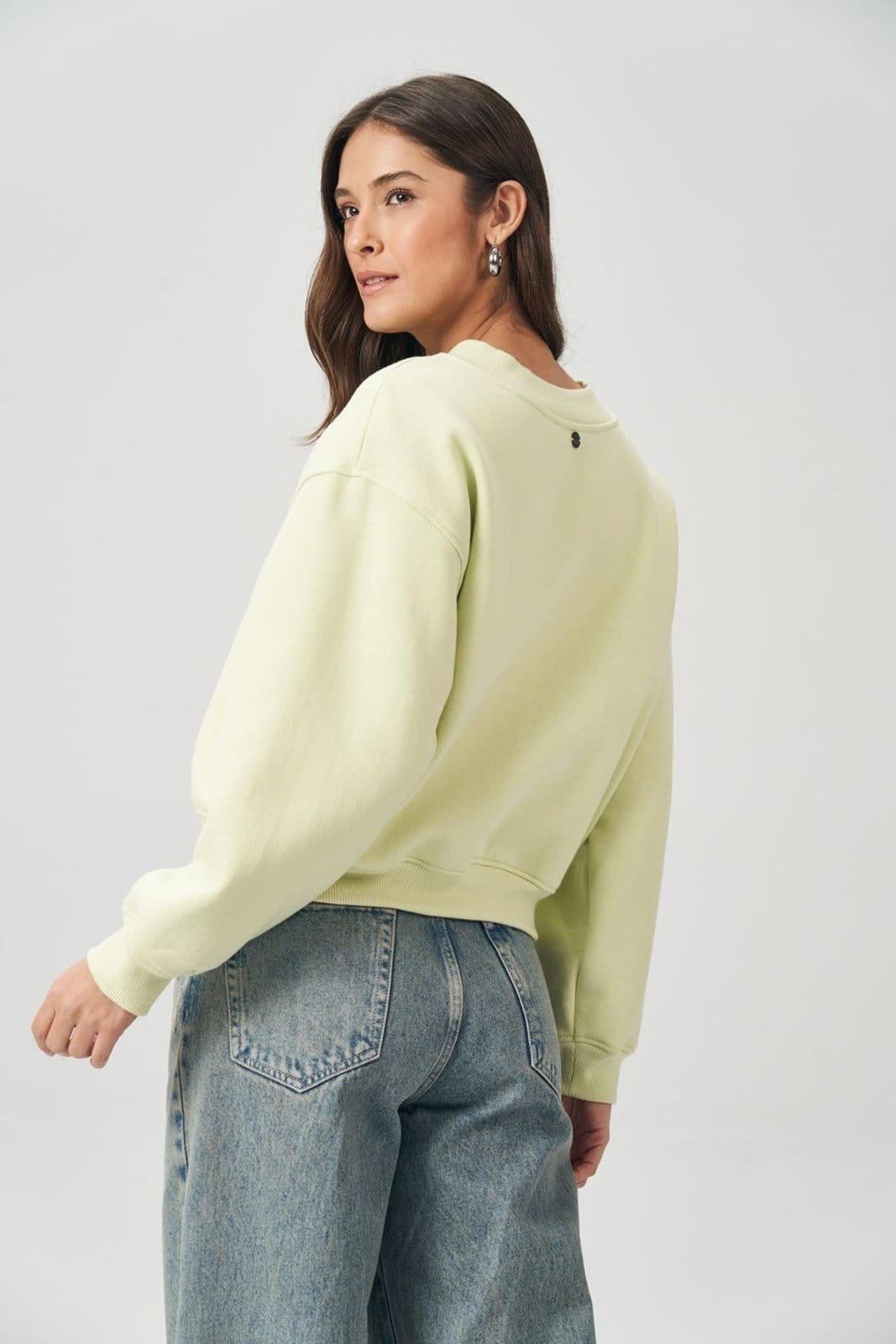 Vista 2 Blusão Moletom Cool Feminino Acostamento ACOSTAMENTO MASCULINO preto