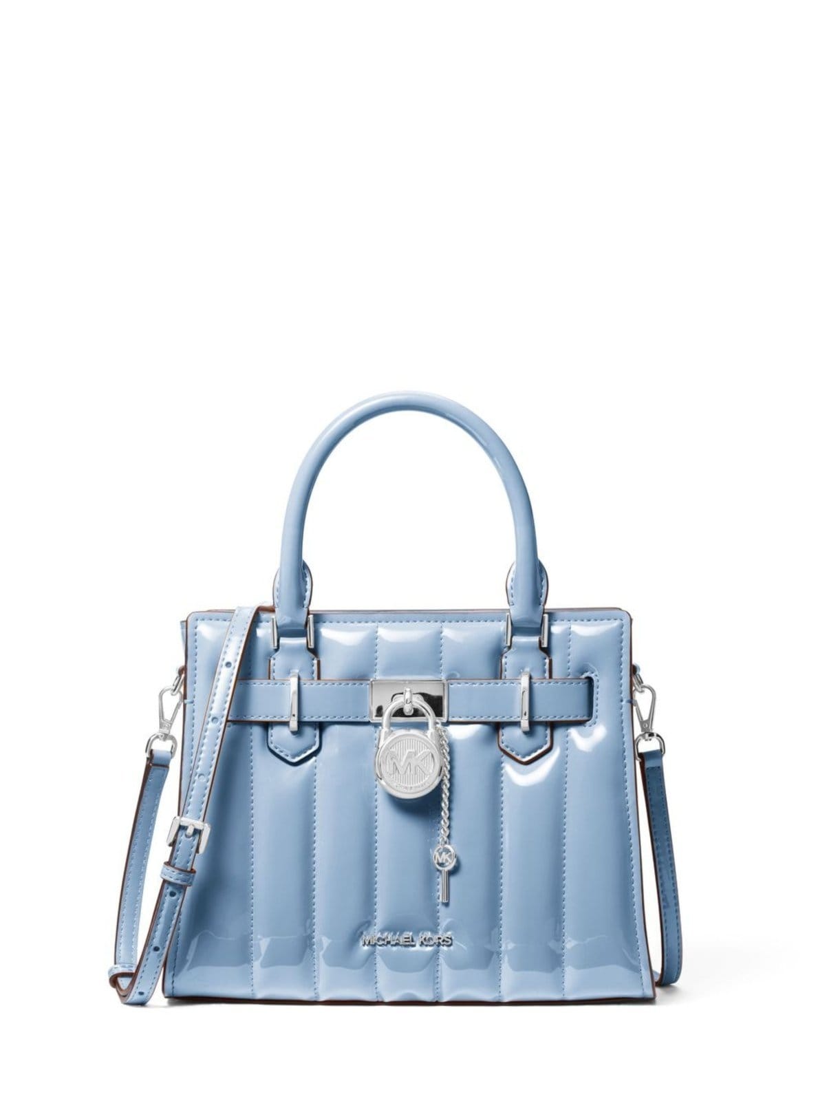 Vista principal Bolsa Tiracolo Hamilton Pequena 35T5shms1a904 Michael Kors azul