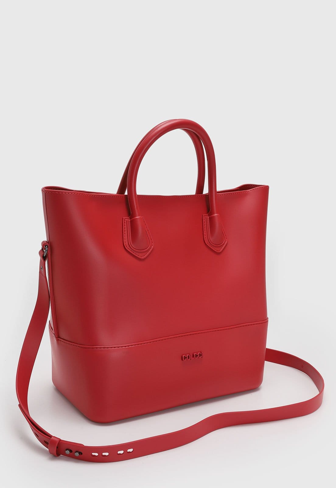 Vista 2 Bolsa Feminina Colcci Grande Vermelha Colcci vermelho