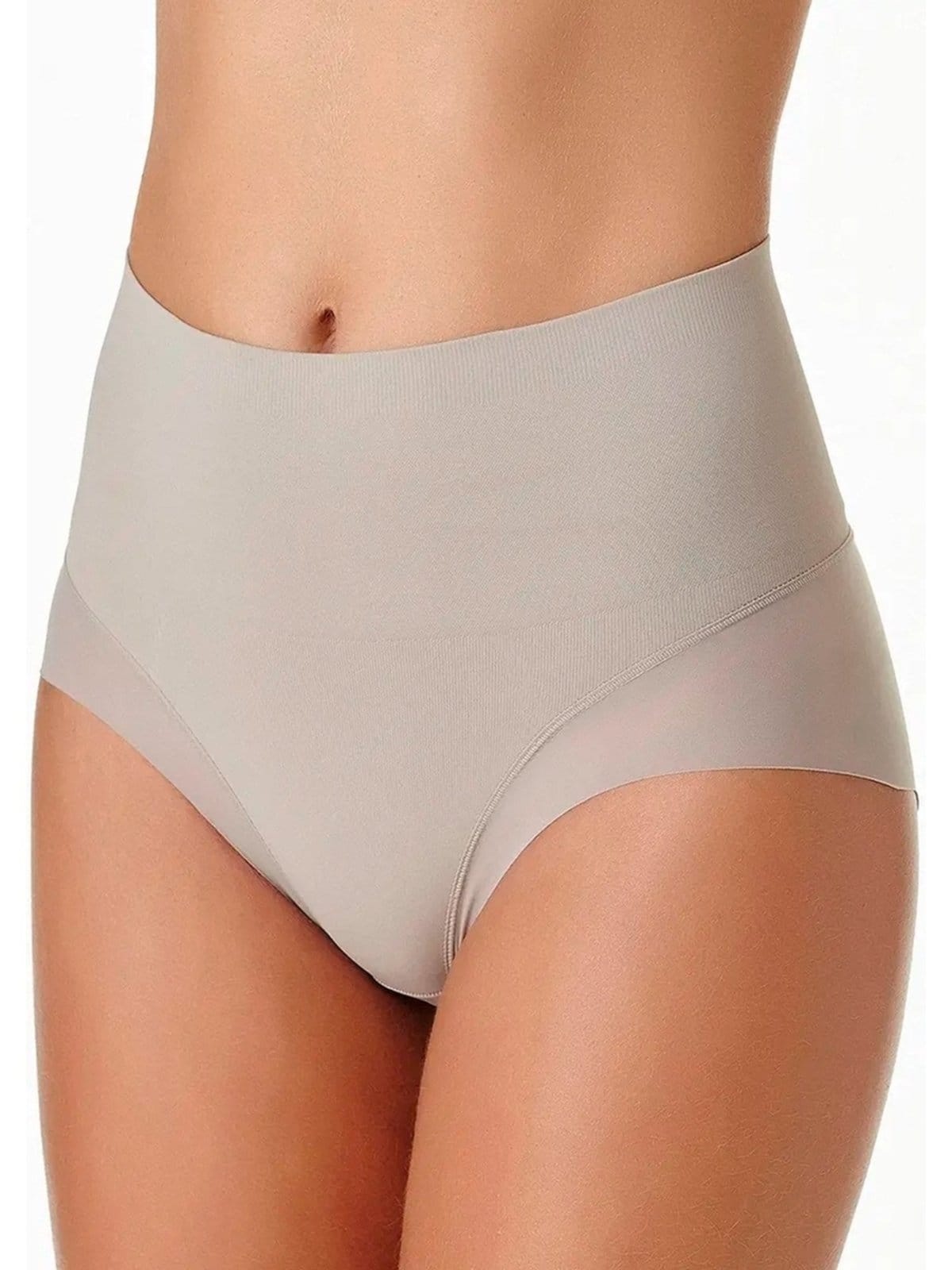 Vista 2 Kit com 2 Calcinhas Modeladora Alta Liz 70380 Liz bege
