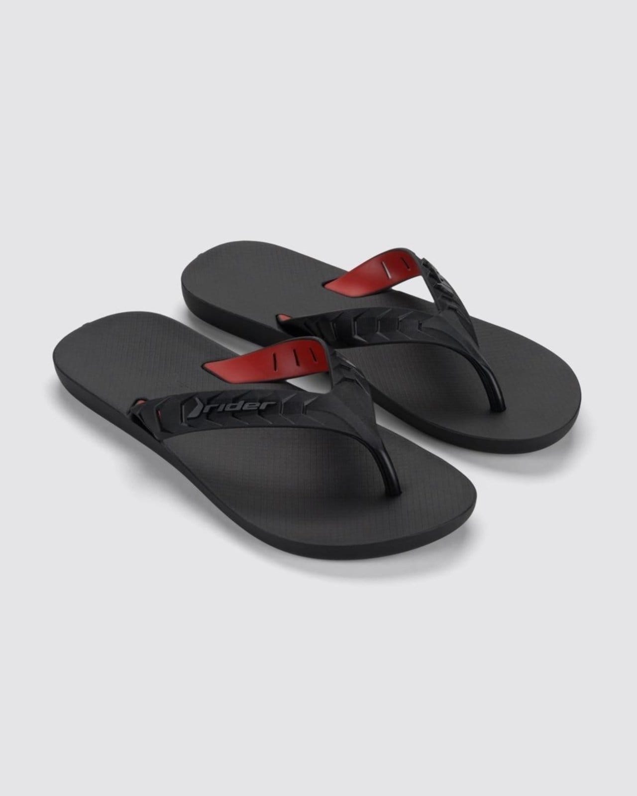 Vista principal Chinelo de Dedo Adulto Masculino Street Duo Rider Rider preto