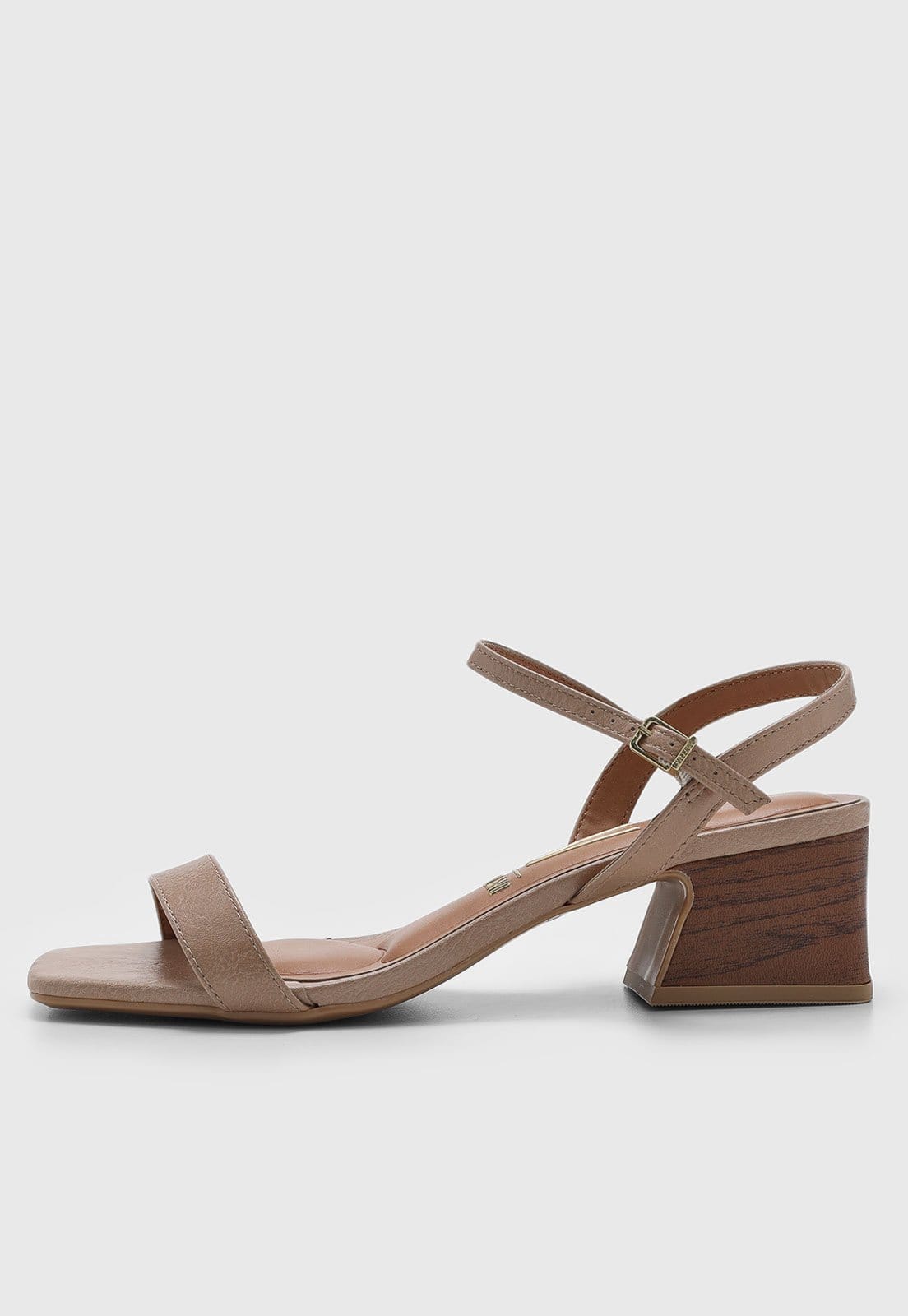 Sandália Feminina Vizzano Salto Bloco Tiras