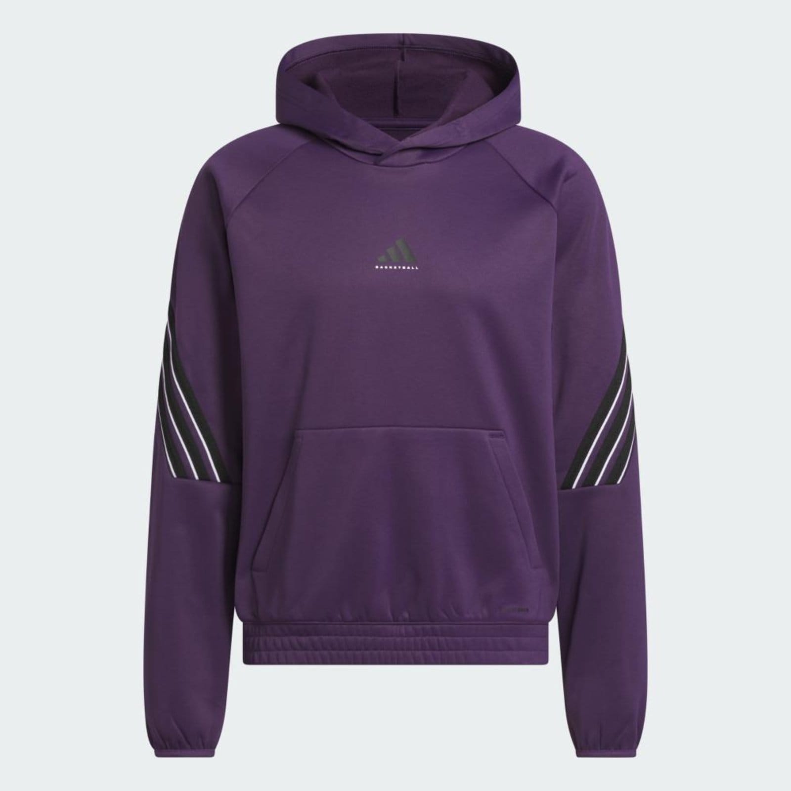 Vista 2 Moletom com capuz Adidas Basketball Crazy Warm Fleece adidas Performance Adidas roxo