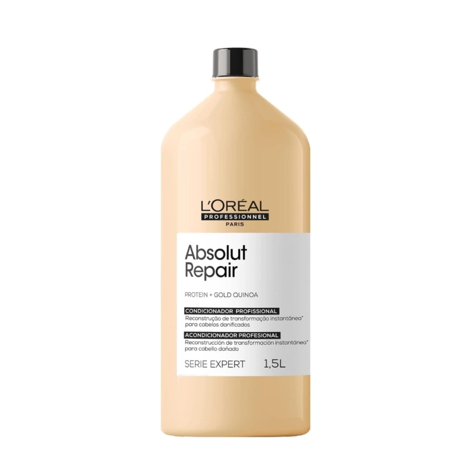 Vista principal L´Oréal Professionnel Abs Repair Gold Quinoa Condicionador 1,5L Loreal amarelo gold