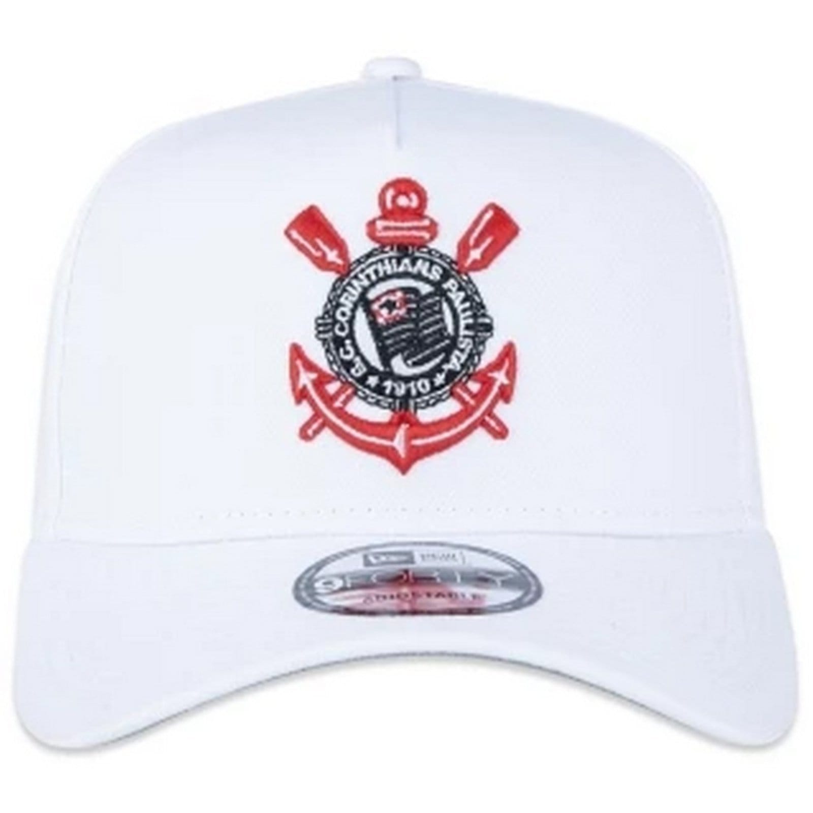 Vista 2 Boné New Era 9forty A-frame Snapback Corinthians new era branco