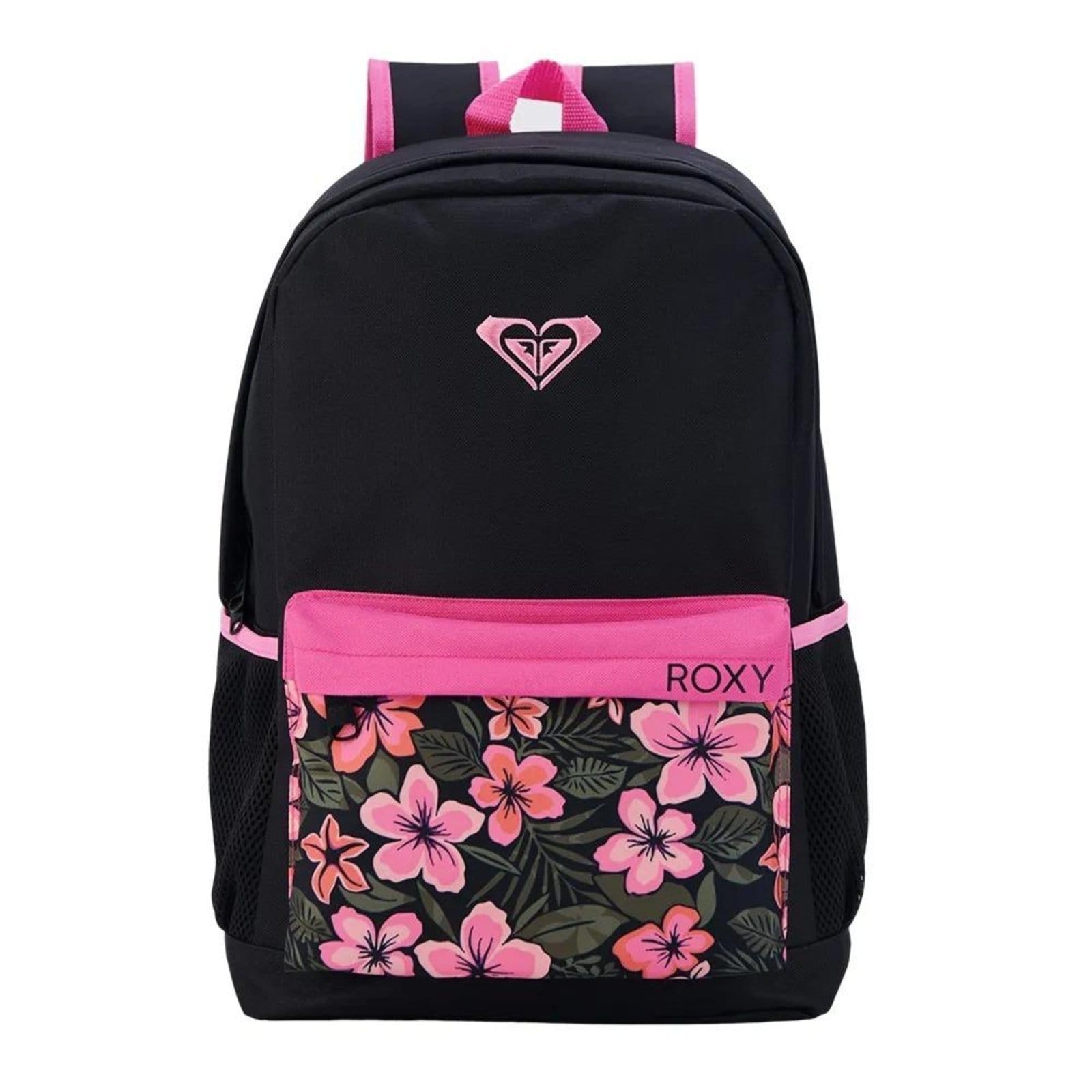 Vista principal Mochila Roxy 17 Esportiva POP 01 21L Estampado Roxy preto