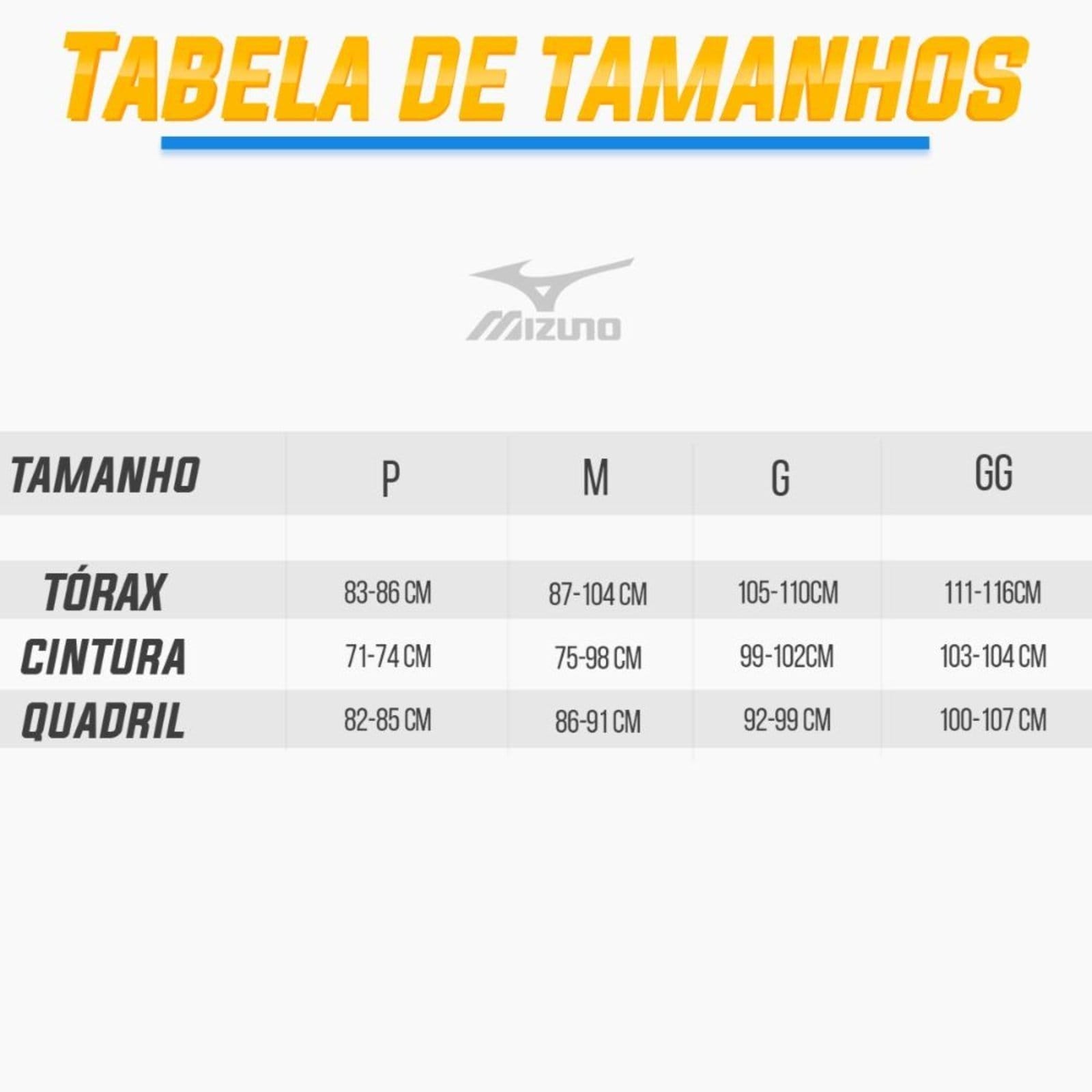 Vista 2 Bermuda Mizuno Energy 7" Masculina " Mizuno azul